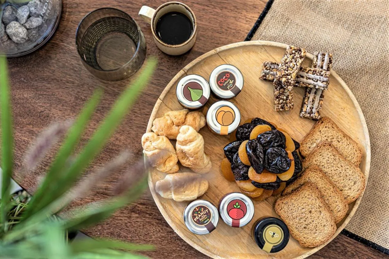 Breakfast in Akrotiri Olympus Luxury Suites - Adults Only