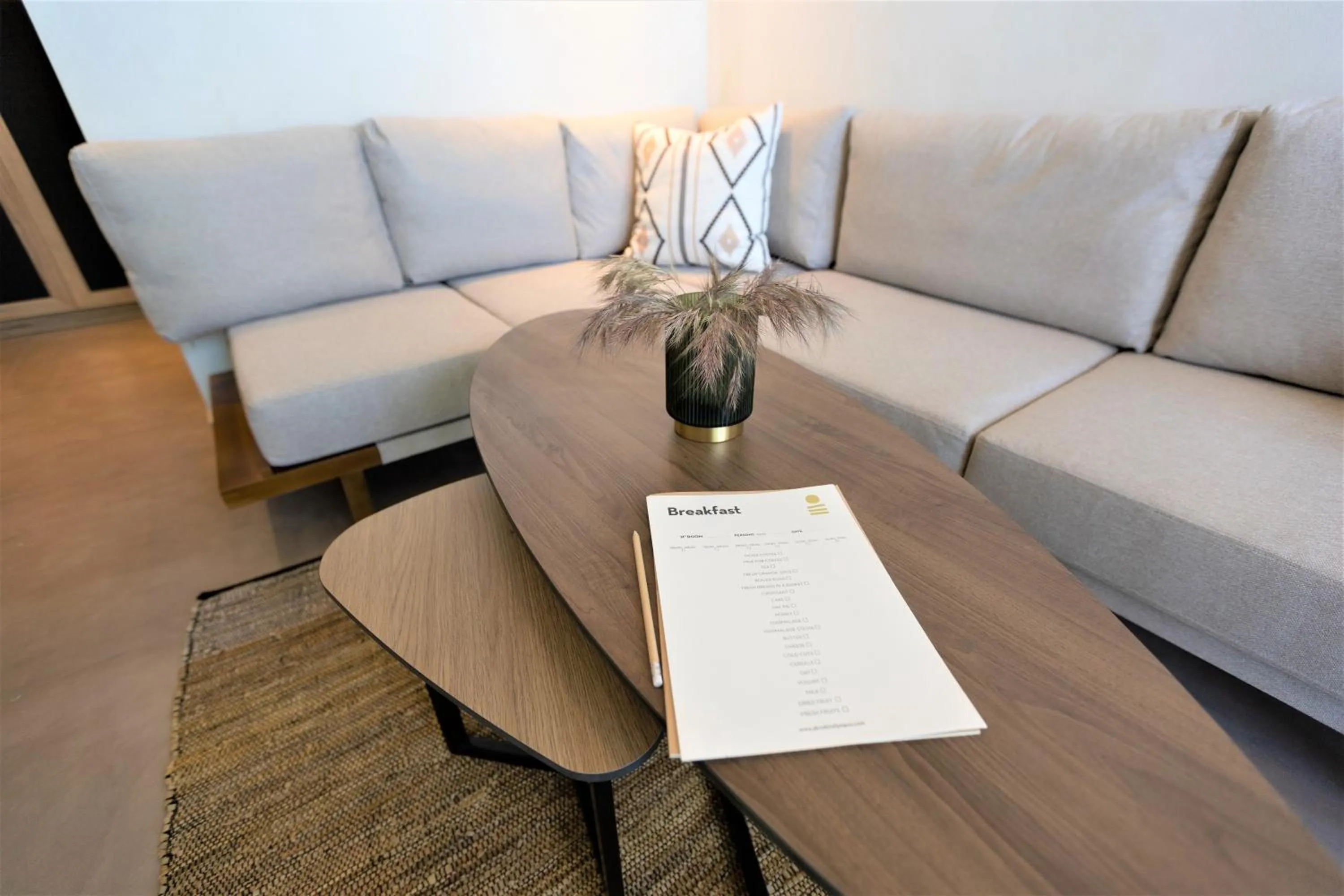 Living room in Akrotiri Olympus Luxury Suites - Adults Only