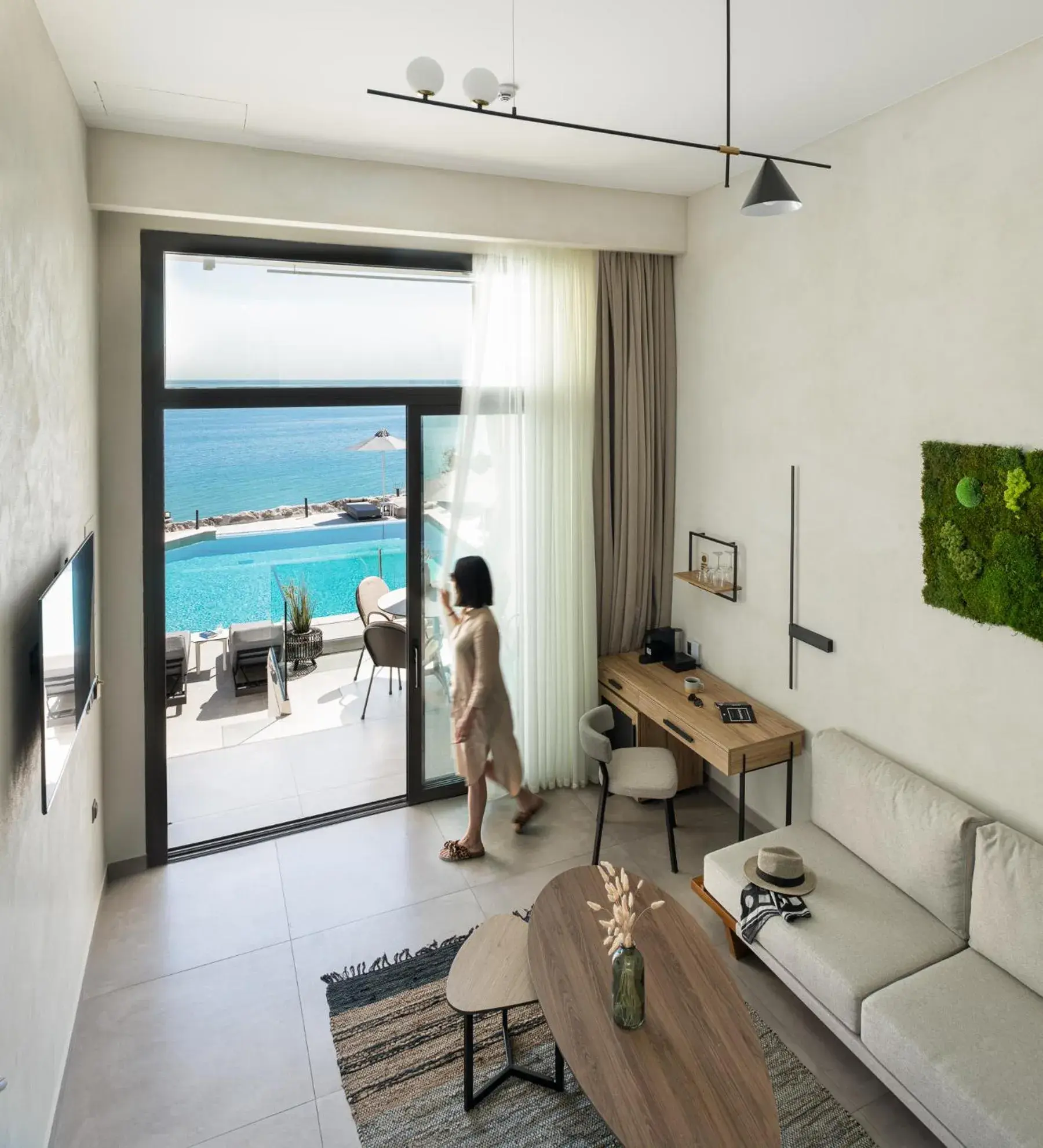 Queen Suite with Sea View in Akrotiri Olympus Luxury Suites - Adults Only Queen Suite with Sea View in Akrotiri Olympus Luxury Suites - Adults Only