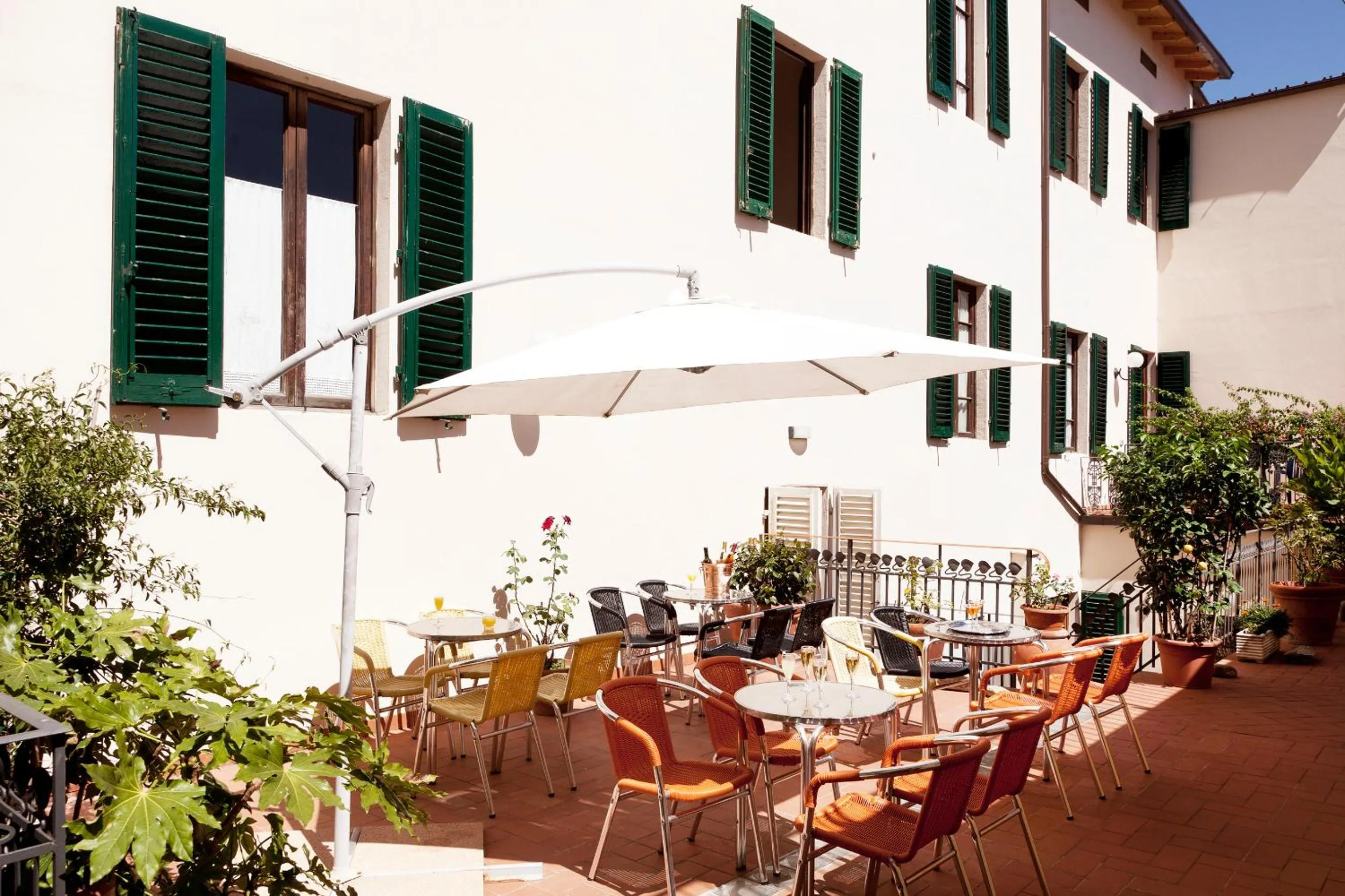 Balcony/Terrace in Hotel Savoia e Campana