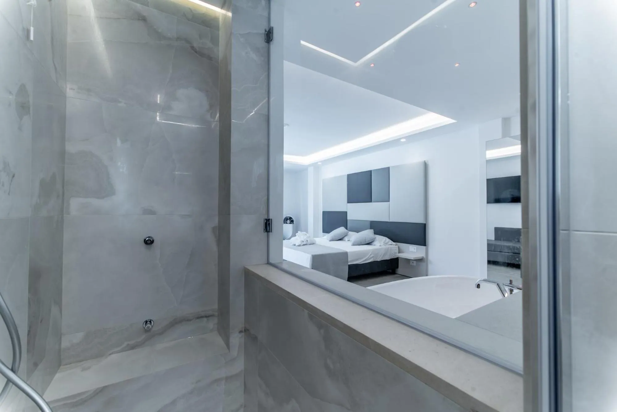 Bed in Hotel Lago Bin