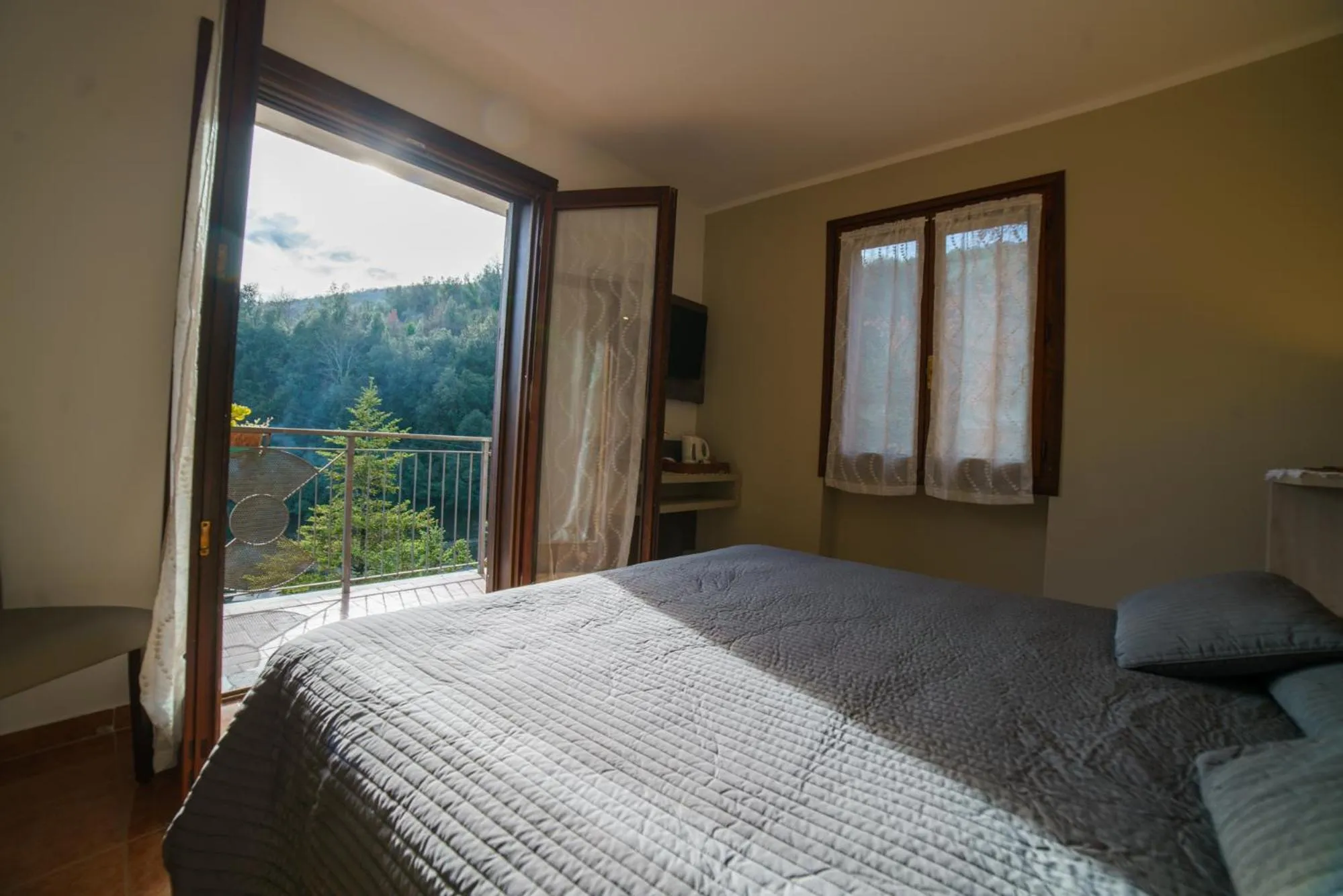 Bed in Hotel Lago Bin