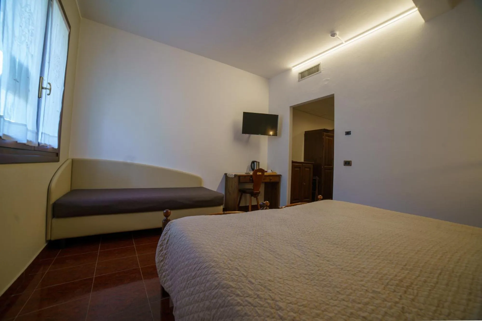 Bed in Hotel Lago Bin