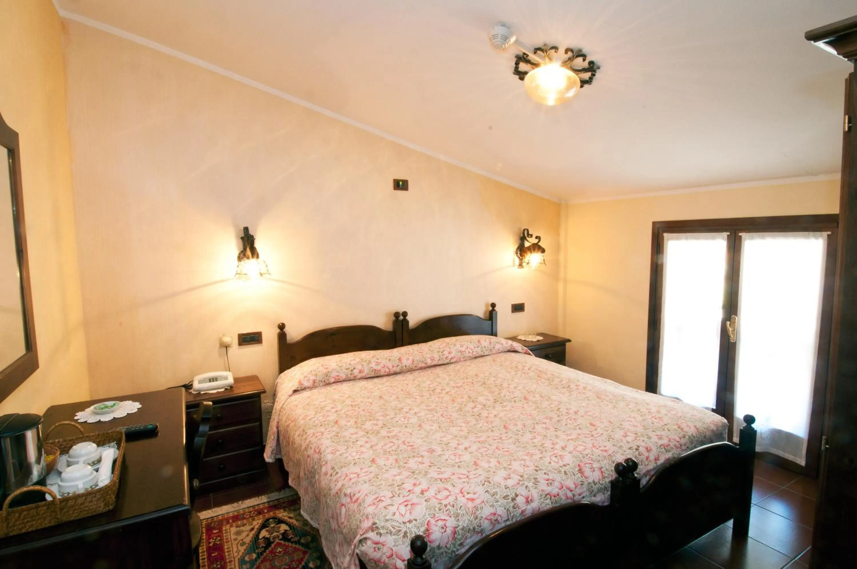 Bed in Hotel Lago Bin