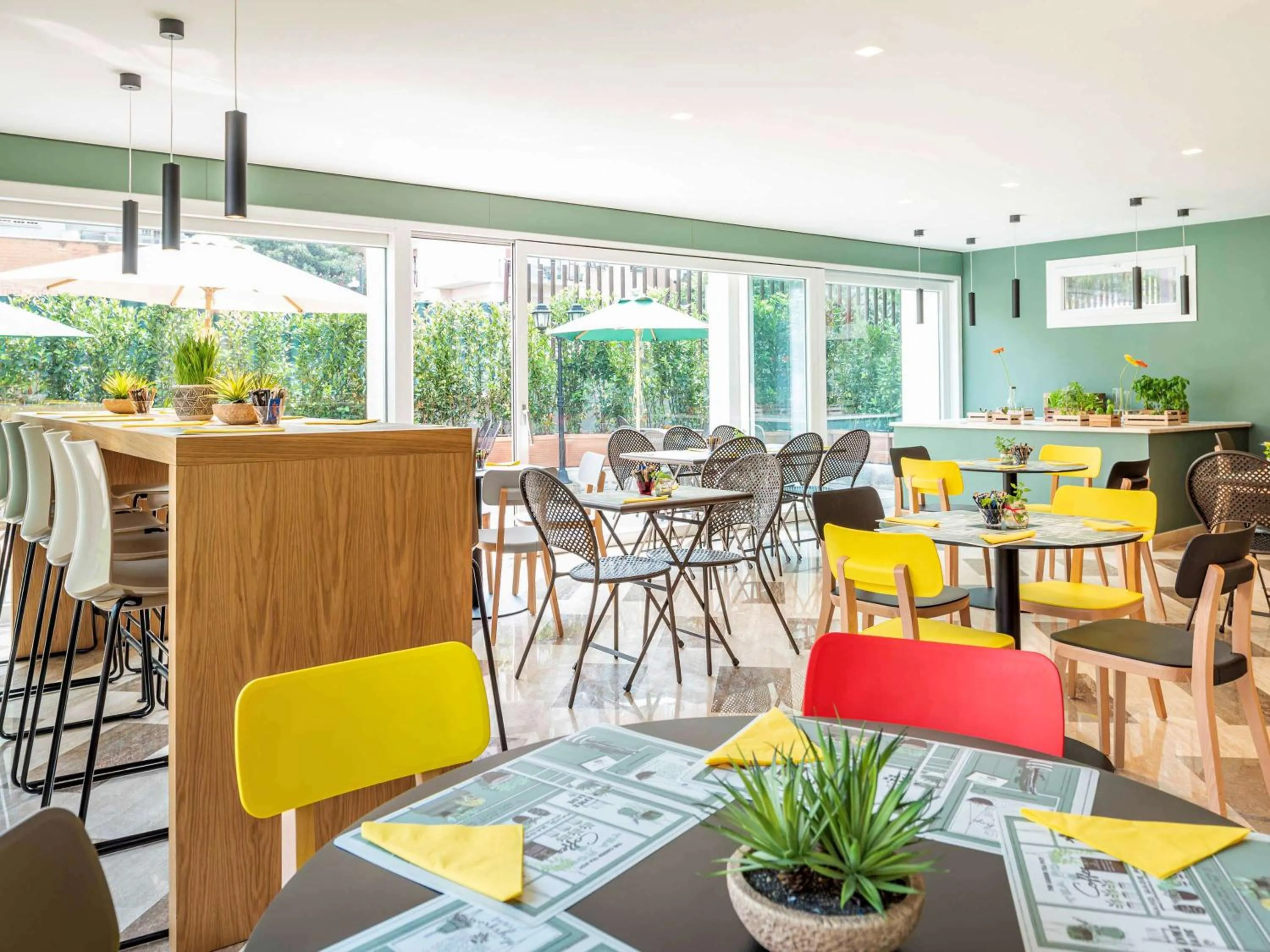 Restaurant/places to eat in Aparthotel Adagio Rome Vatican