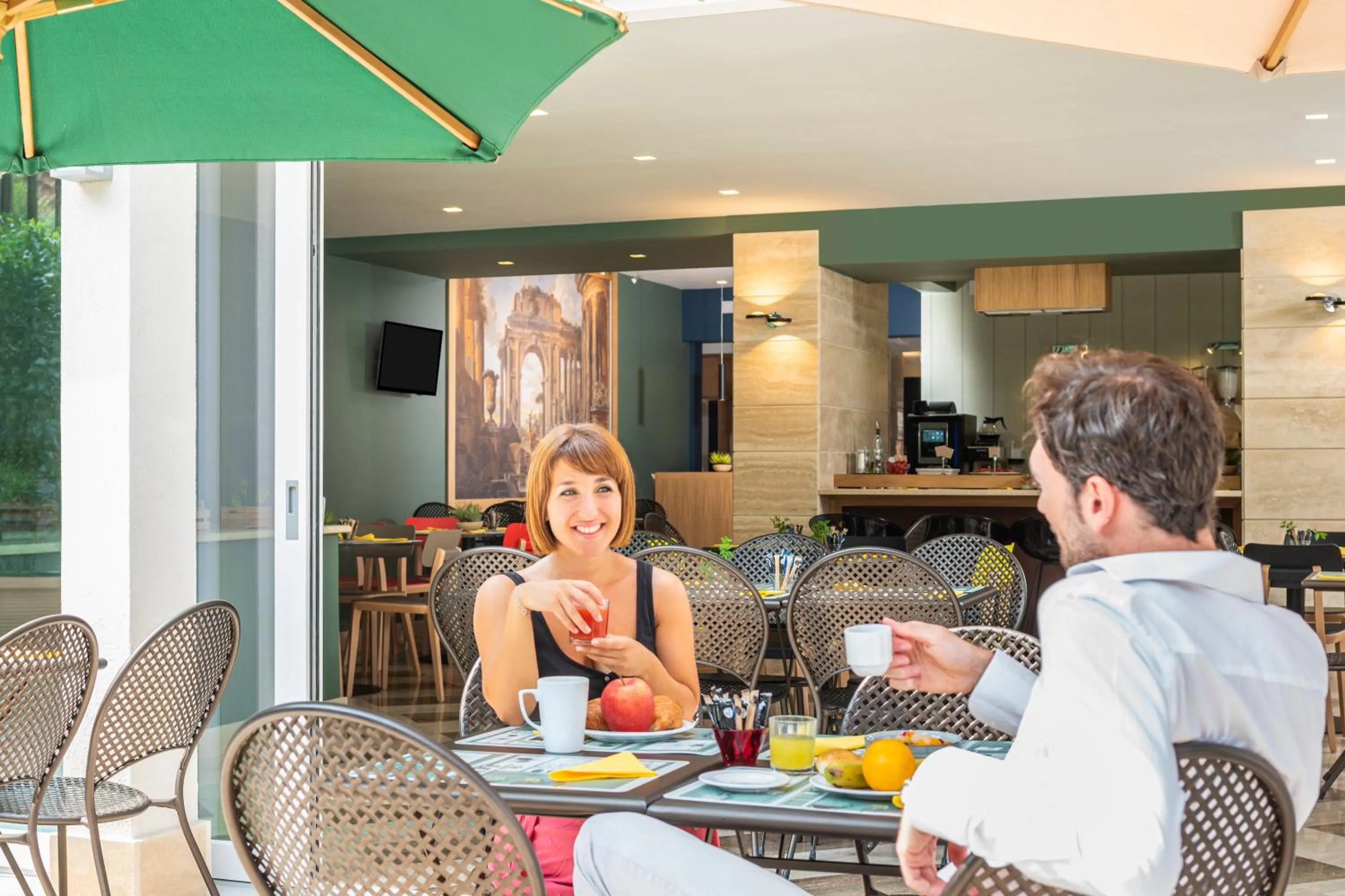 Balcony/Terrace in Aparthotel Adagio Rome Vatican