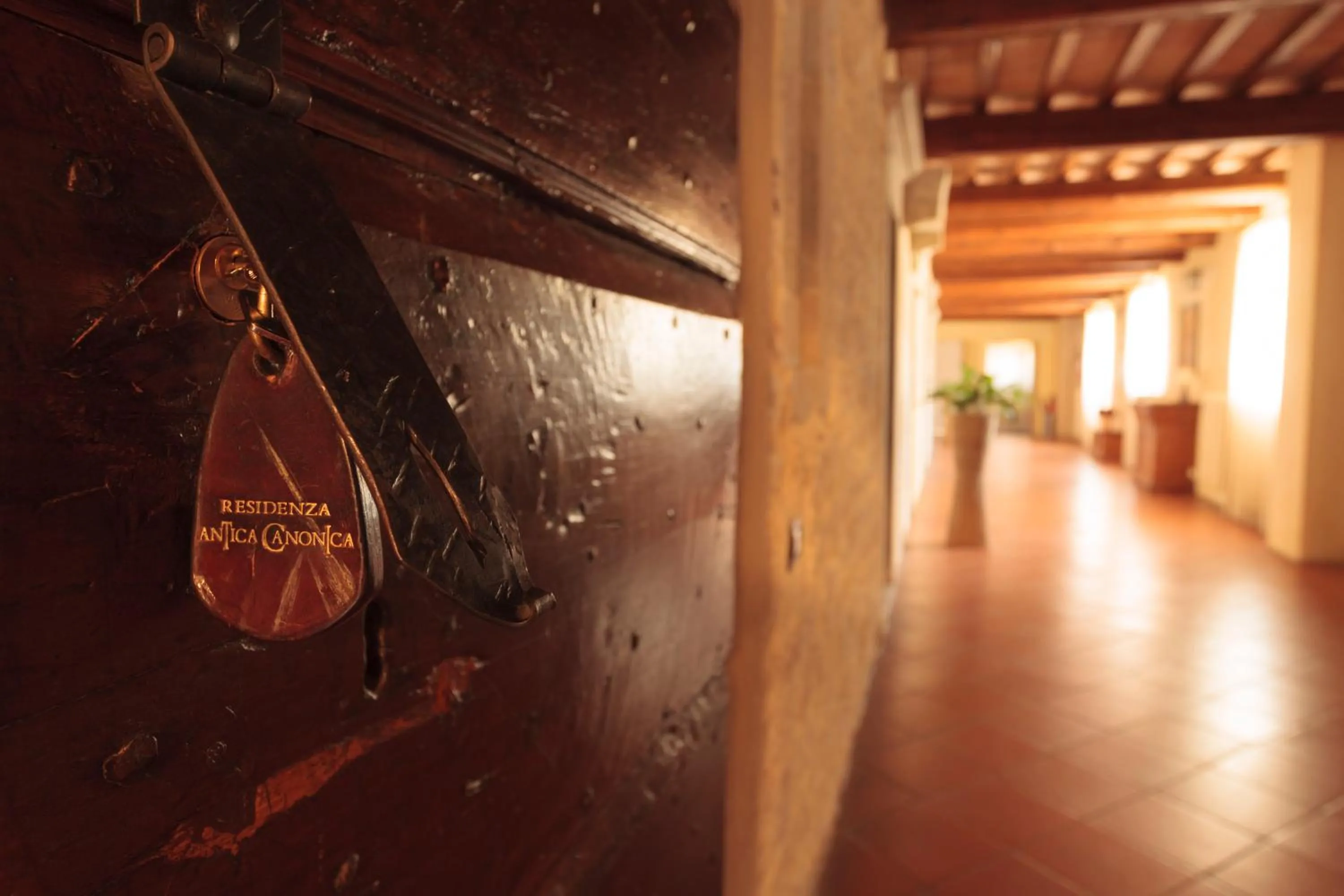 Decorative detail in Residenza Antica Canonica