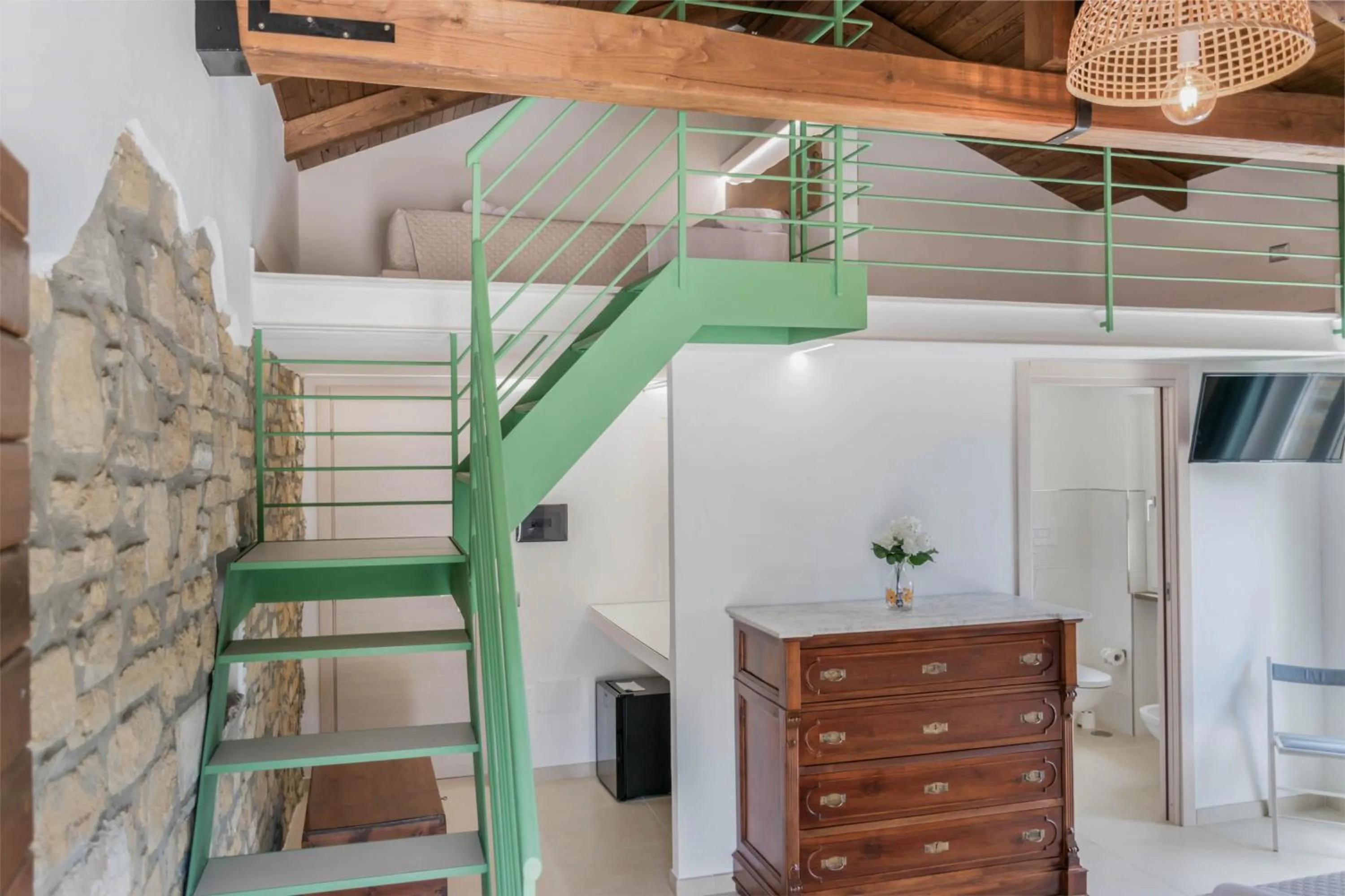 Bed in Country House L'antica pietra