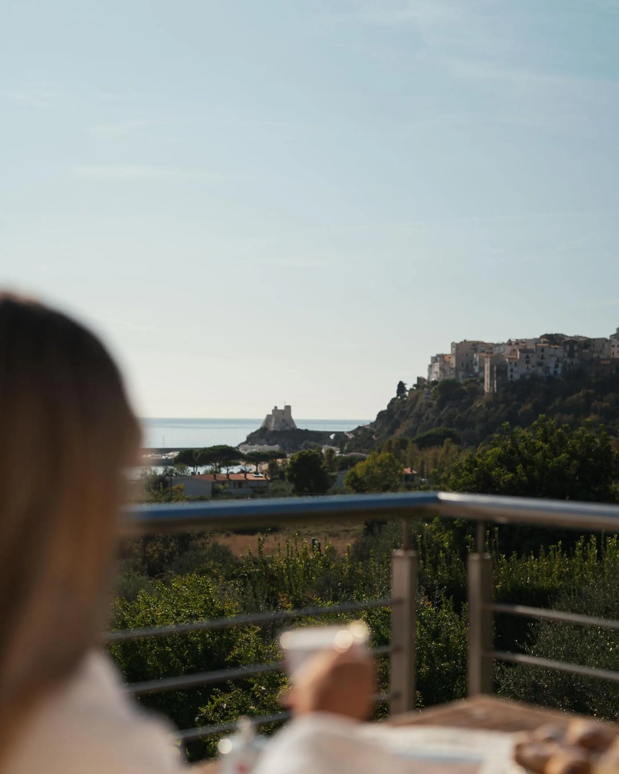 View (from property/room), Balcony/Terrace in Hotel Grotta Di Tiberio