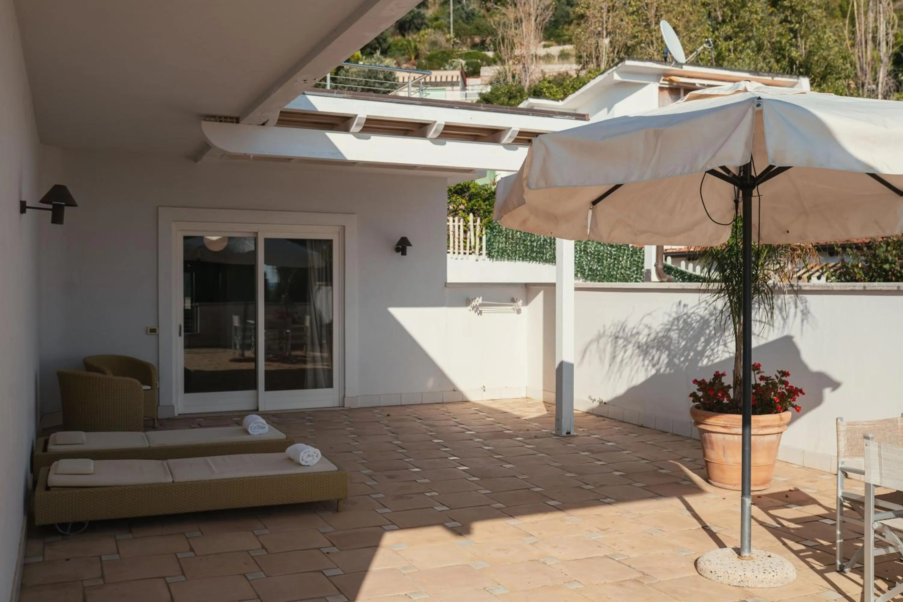 Balcony/Terrace in Hotel Grotta Di Tiberio