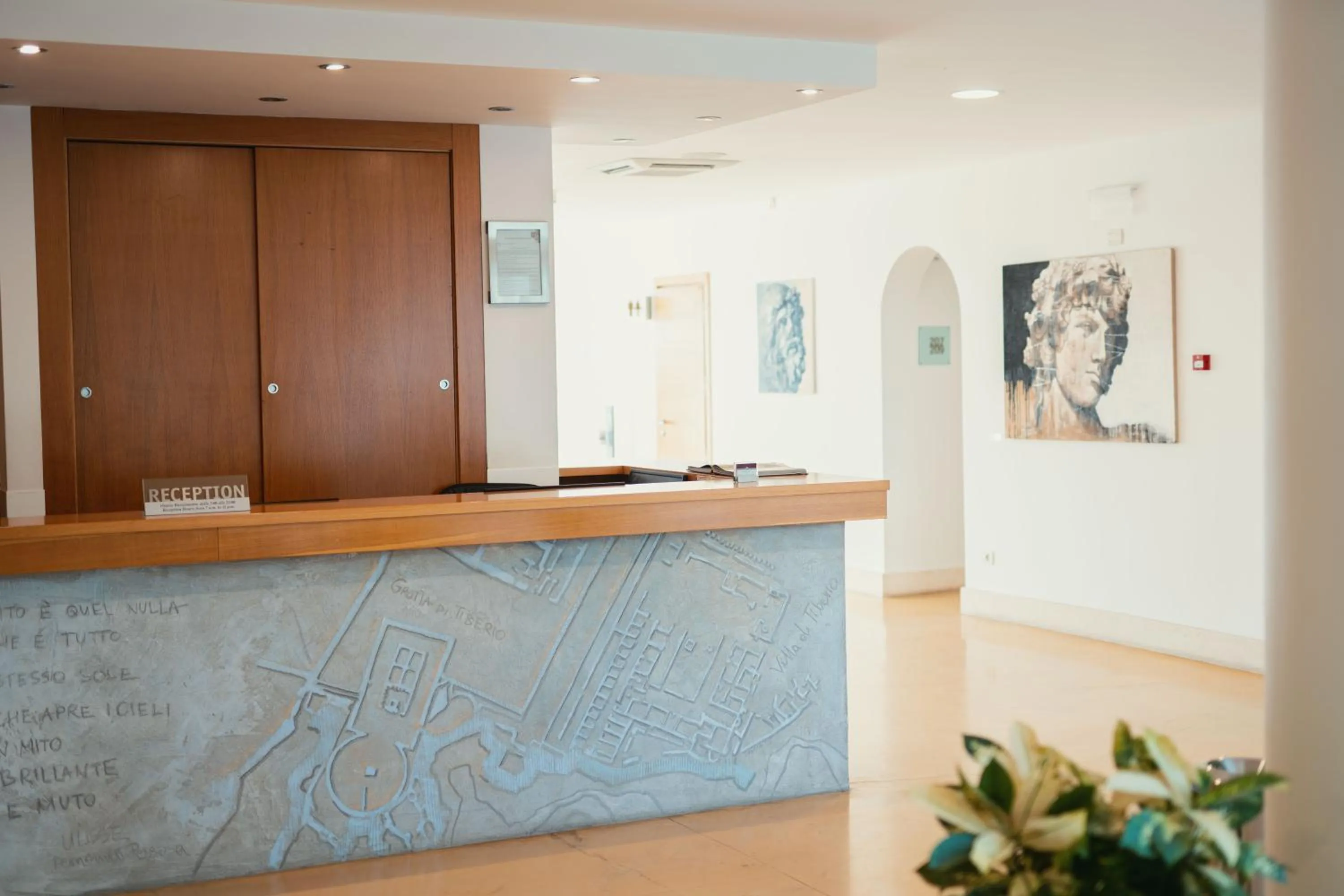 Lobby or reception, Lobby/Reception in Hotel Grotta Di Tiberio