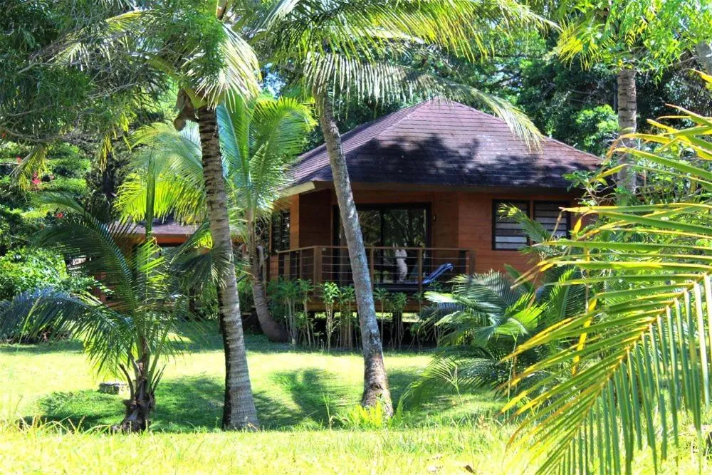 Garden view in Oure Lodge Beach Resort