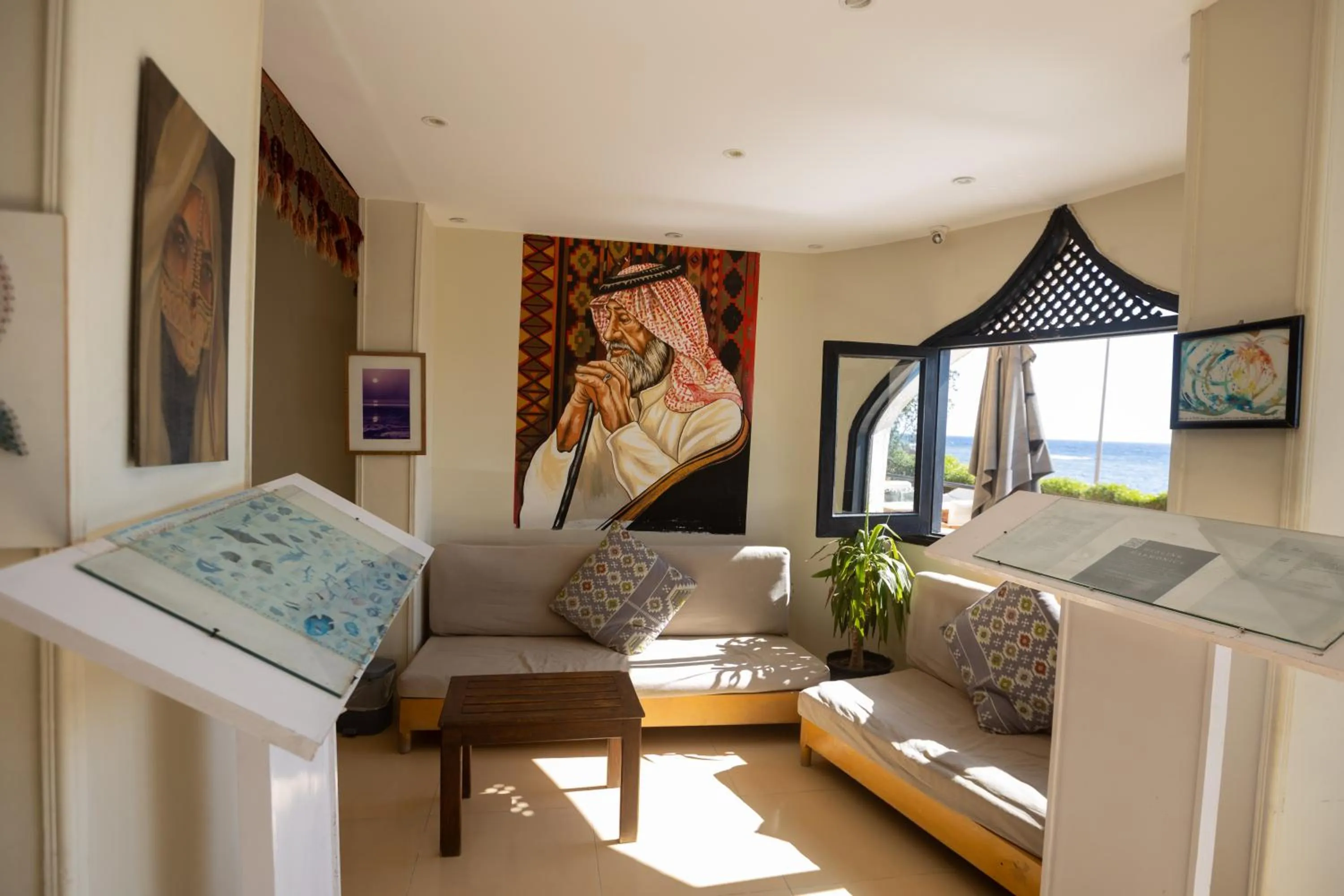 Lobby or reception in The Bedouin Moon