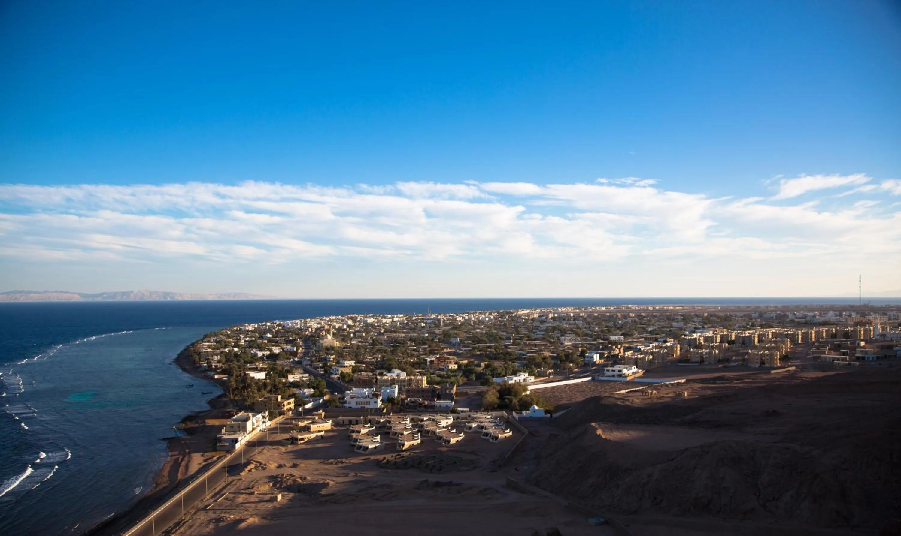Bird's eye view in The Bedouin Moon