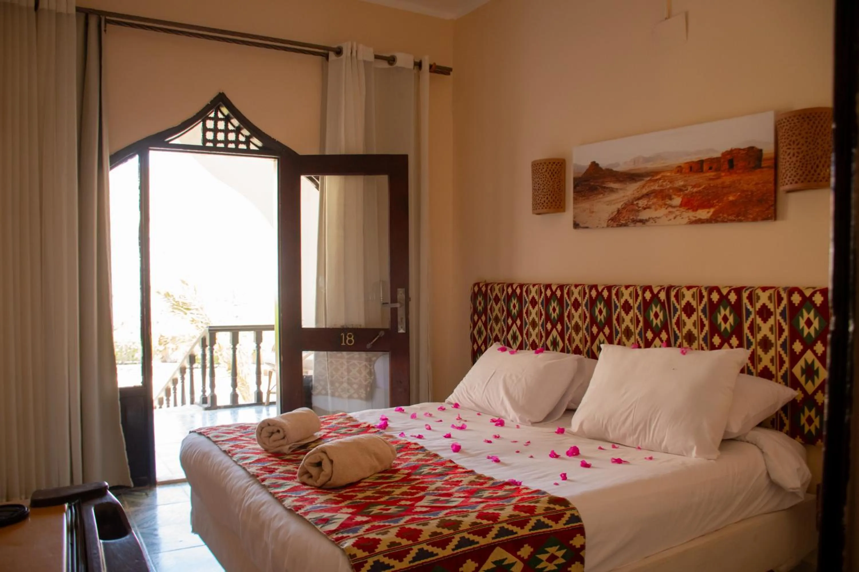 Bedroom, Bed in The Bedouin Moon