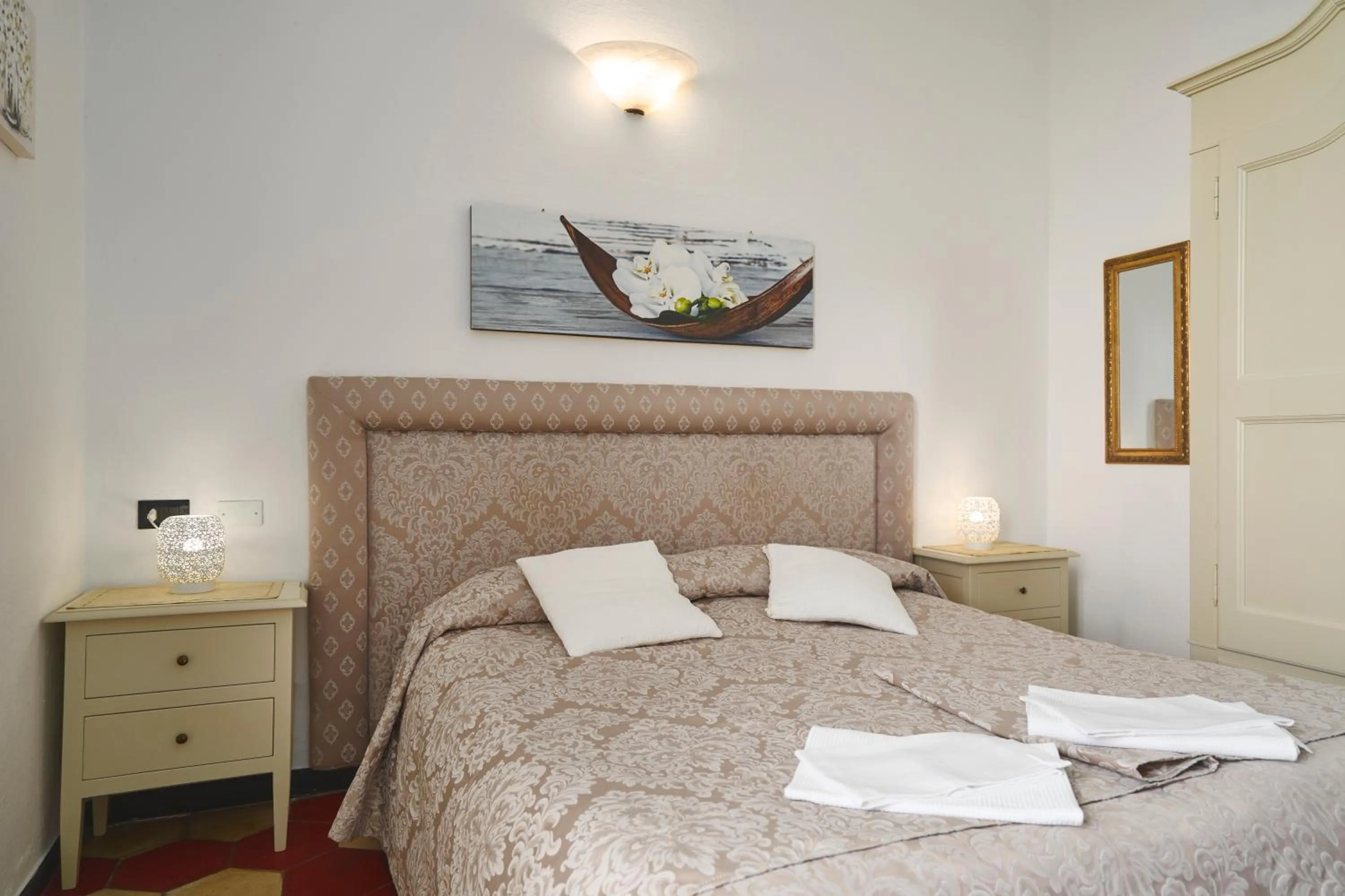 Bed in Villa Margherita