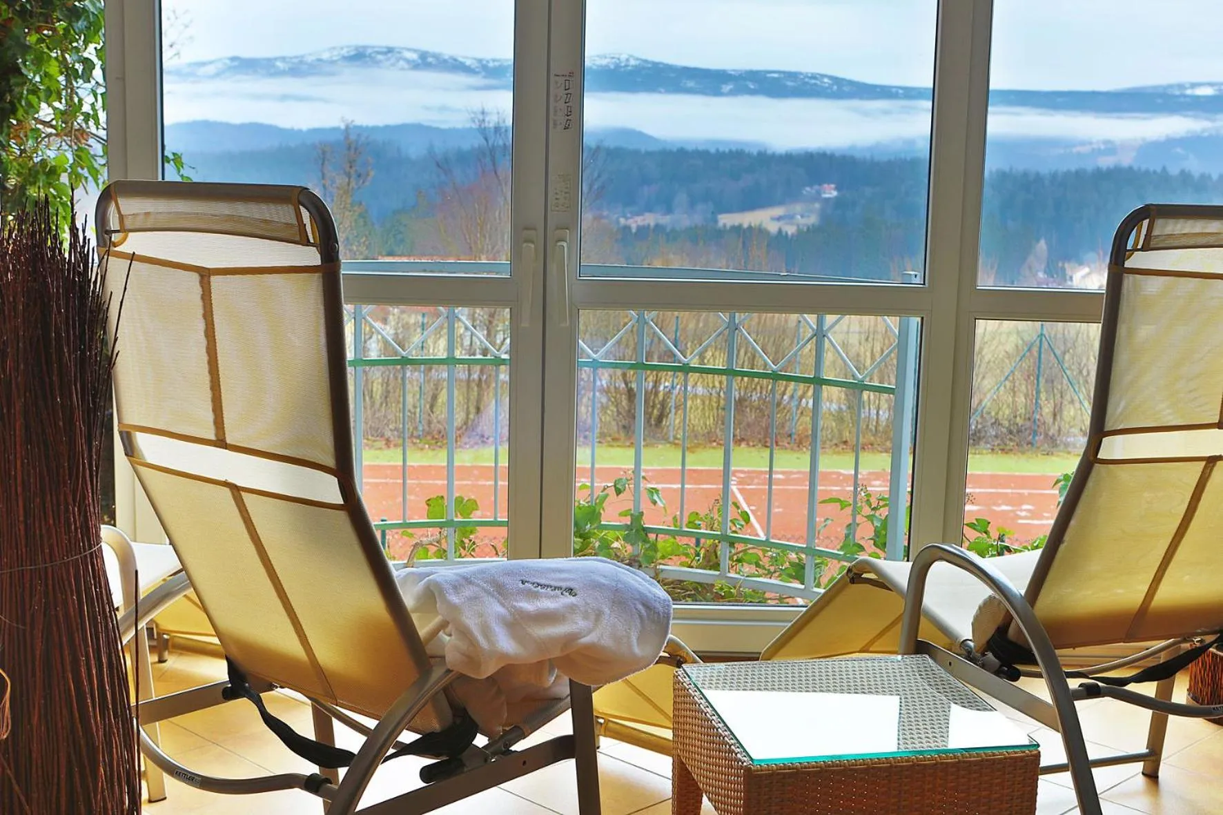 Balcony/Terrace in Feriengut Waldblick