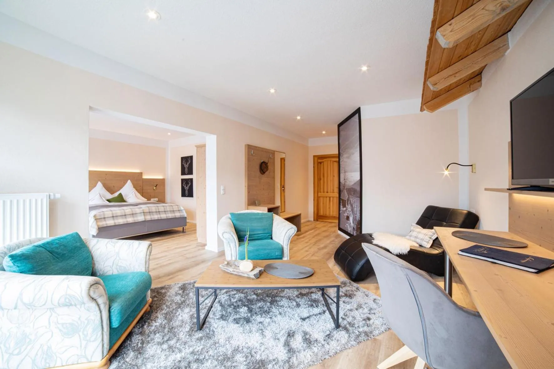 Living room in Feriengut Waldblick