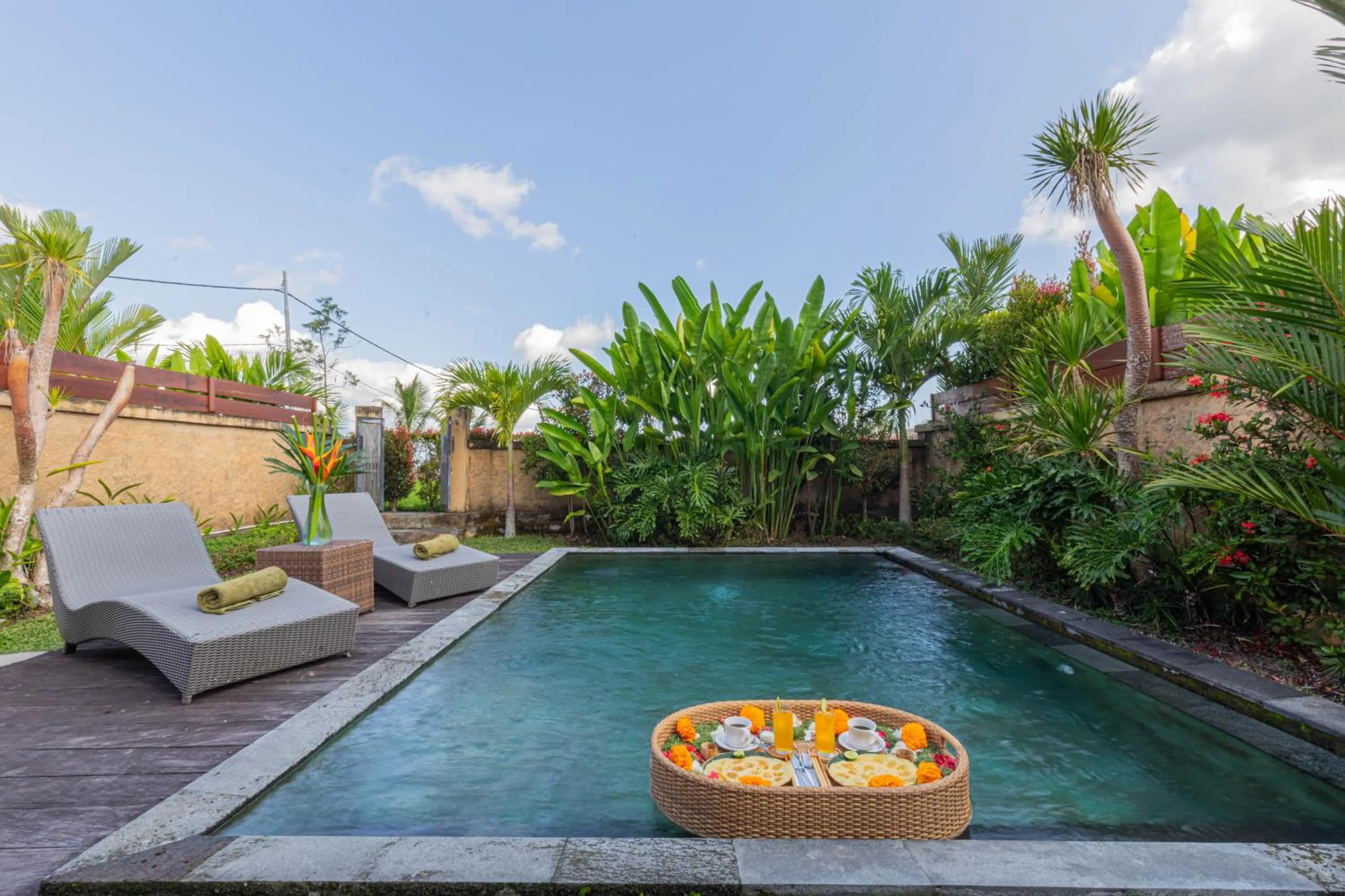 Swimming pool in NILUH Private Villas Ubud