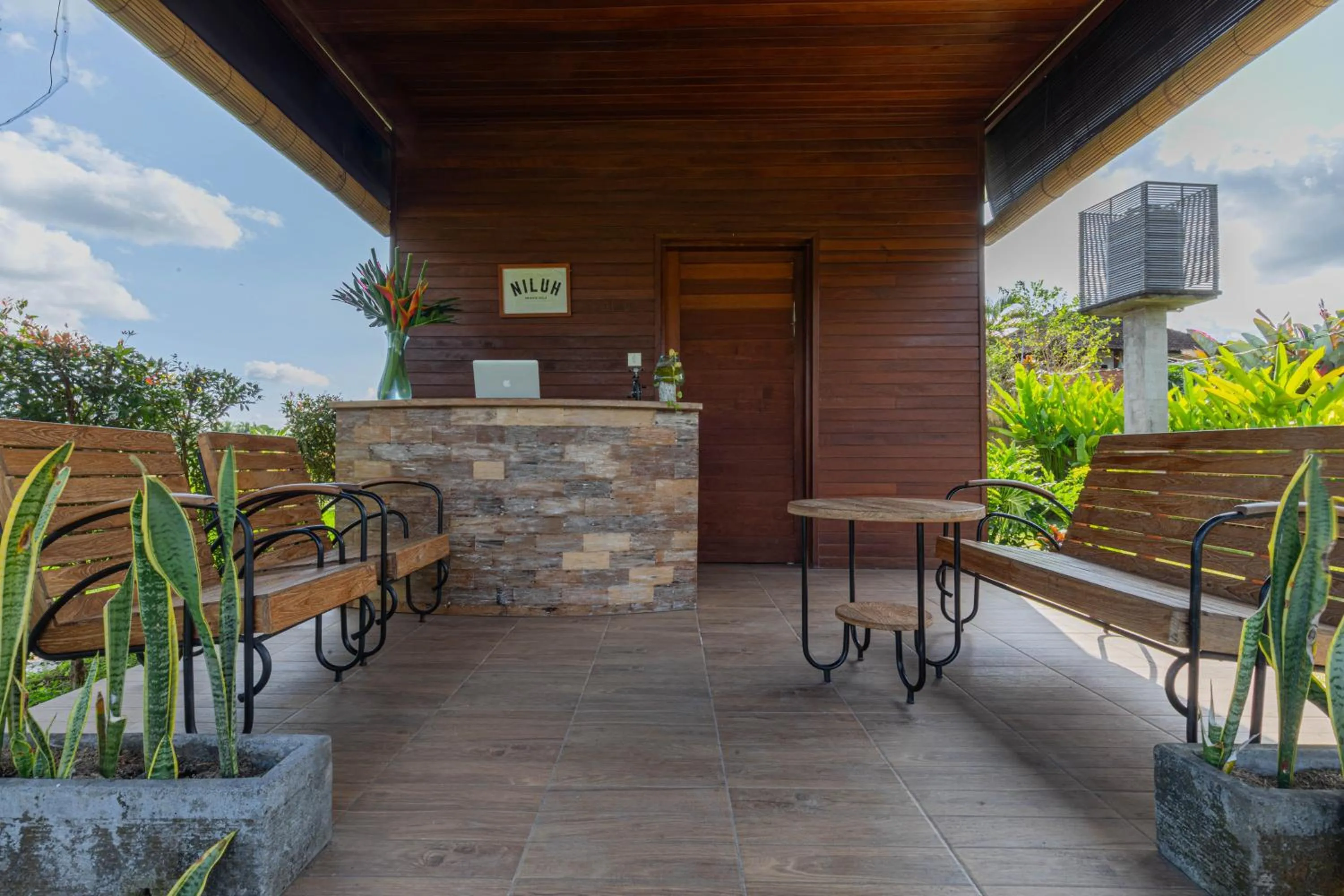 Lobby or reception in NILUH Private Villas Ubud