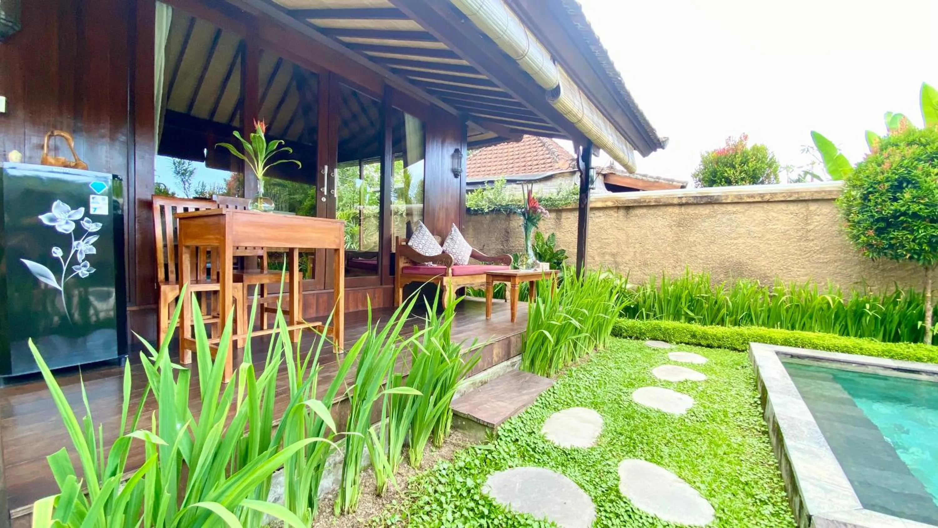Garden view in NILUH Private Villas Ubud