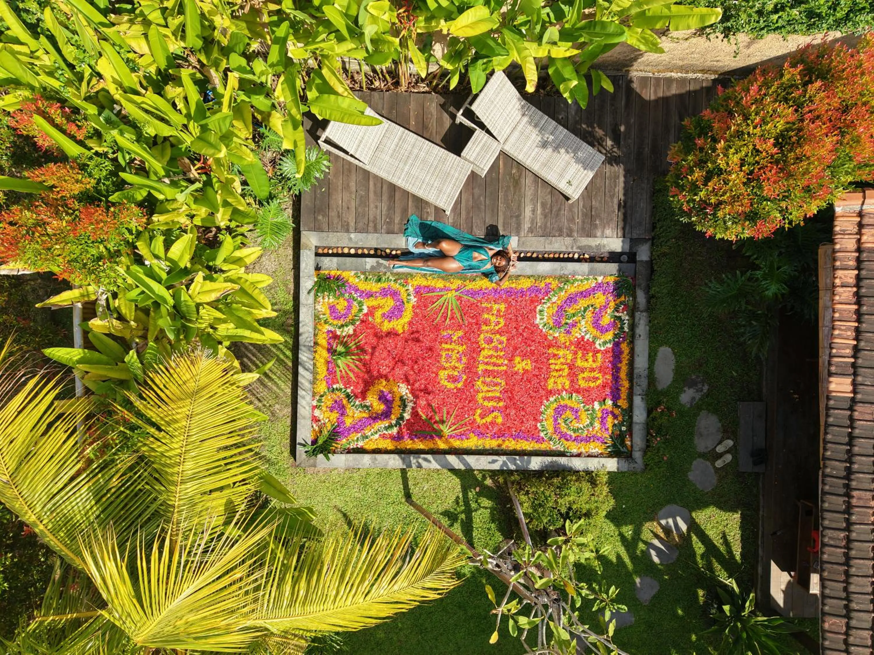 Decorative detail in NILUH Private Villas Ubud