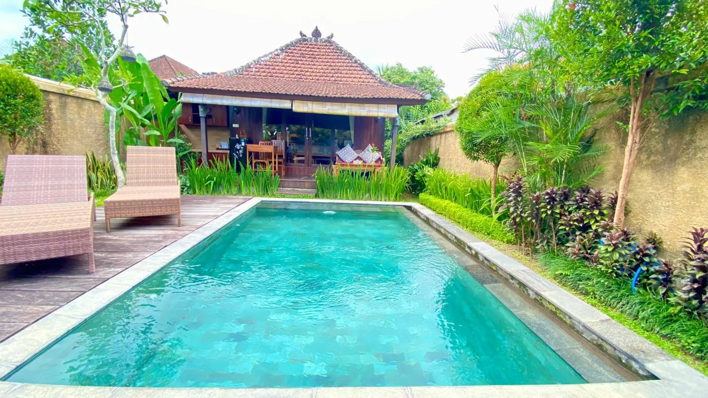 Pool view in NILUH Private Villas Ubud