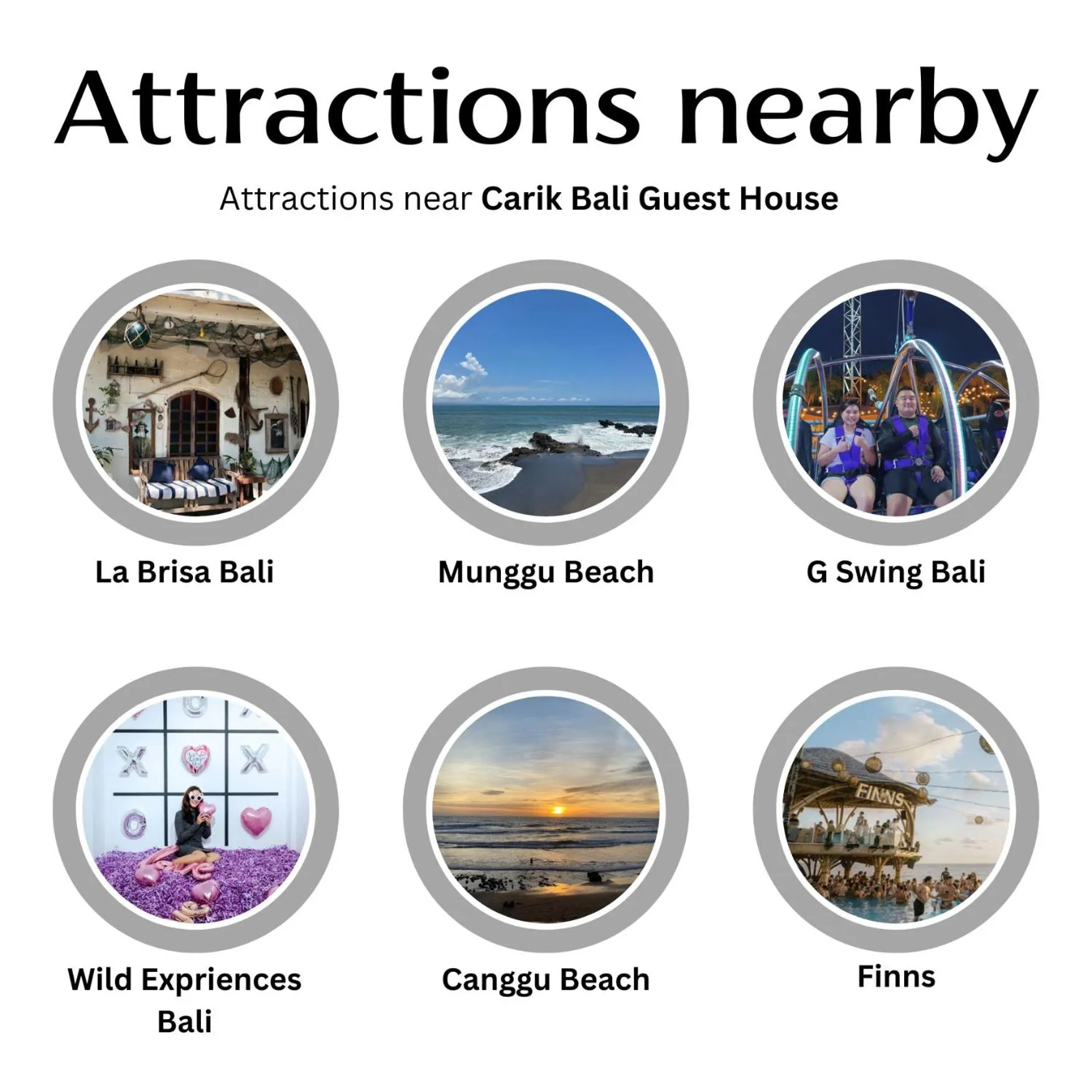 Activities in Carik Bali Guest House Canggu