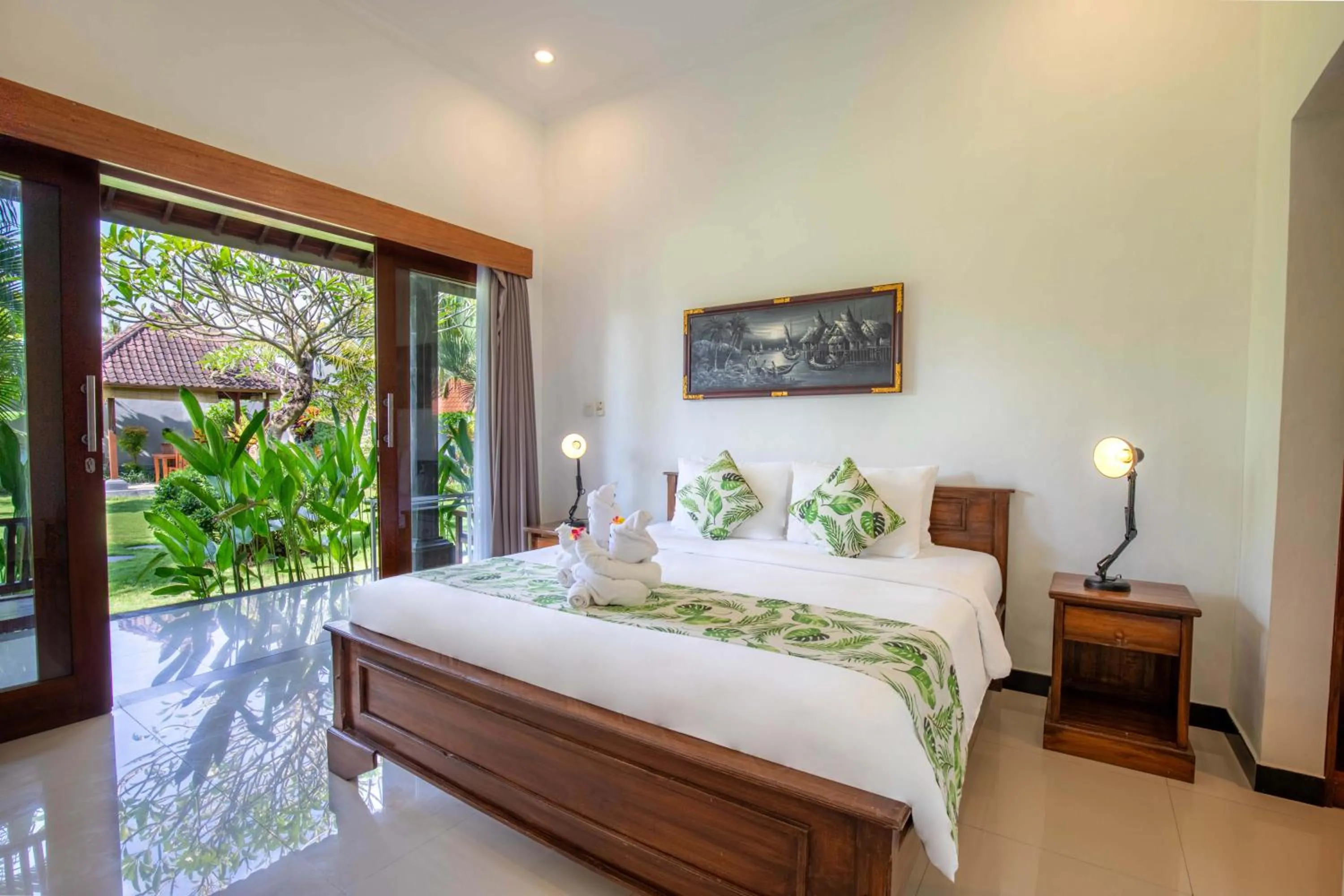 Bedroom, Bed in Carik Bali Guest House Canggu