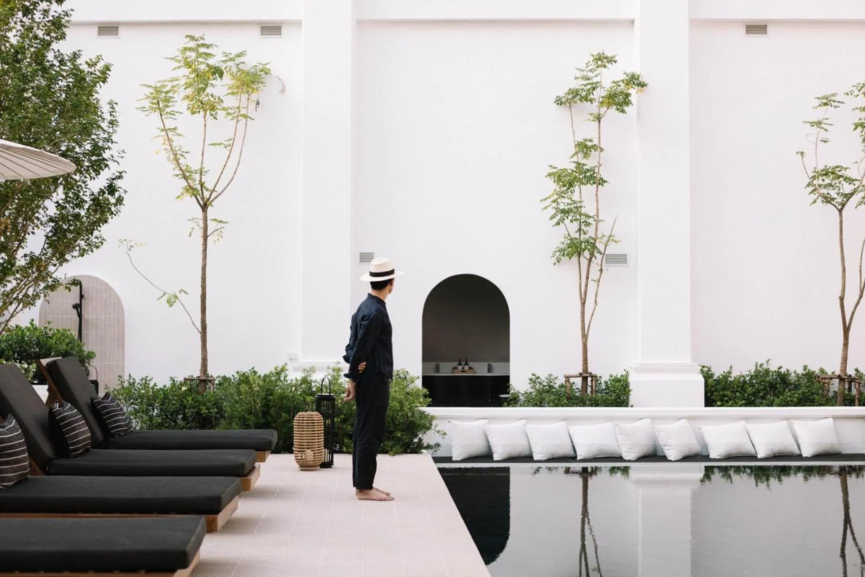 Swimming pool in Burirattana Hotel-An Adults Only Hotel