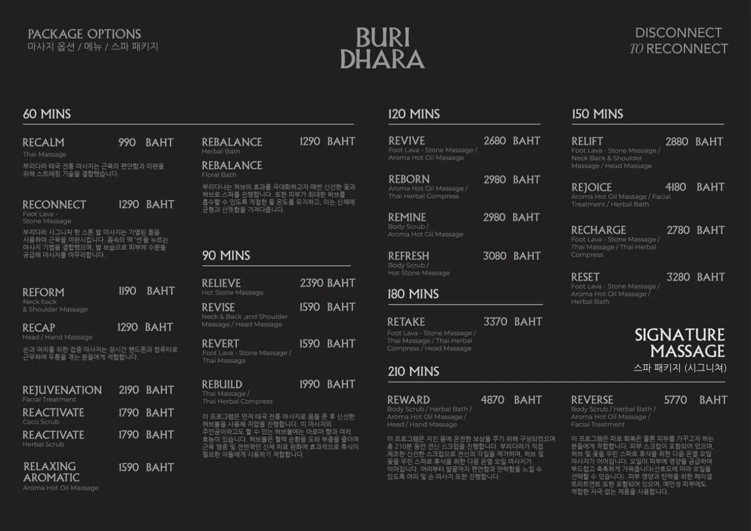 Spa and wellness centre/facilities in Burirattana Hotel-An Adults Only Hotel