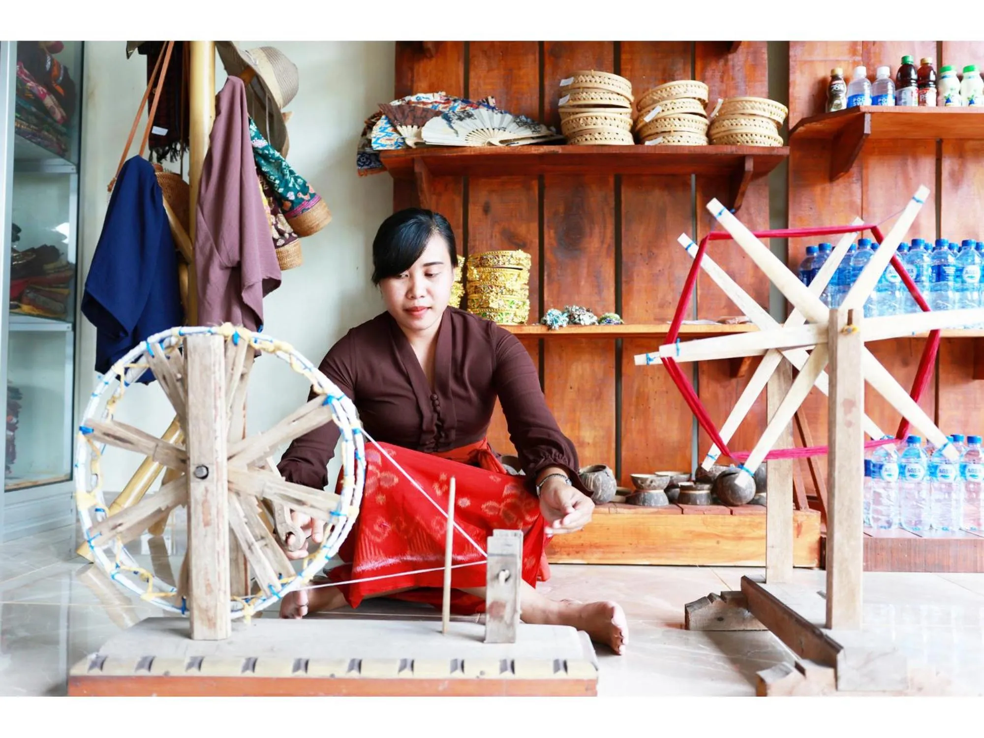 Shopping Area in Gongwi Cottages Sidemen