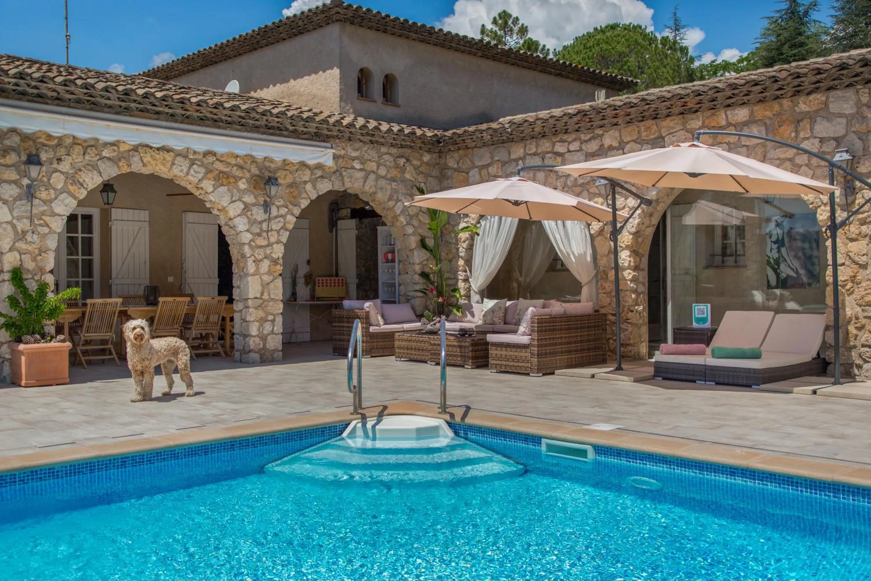 Swimming pool in La Connexion, Gay Men Only