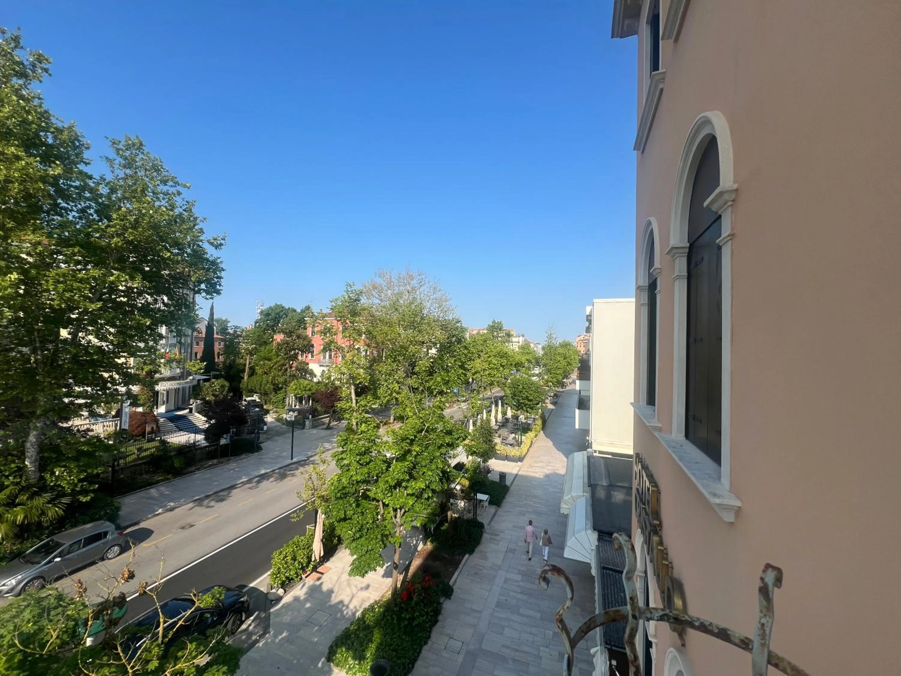 Street view in Hotel Cristallo