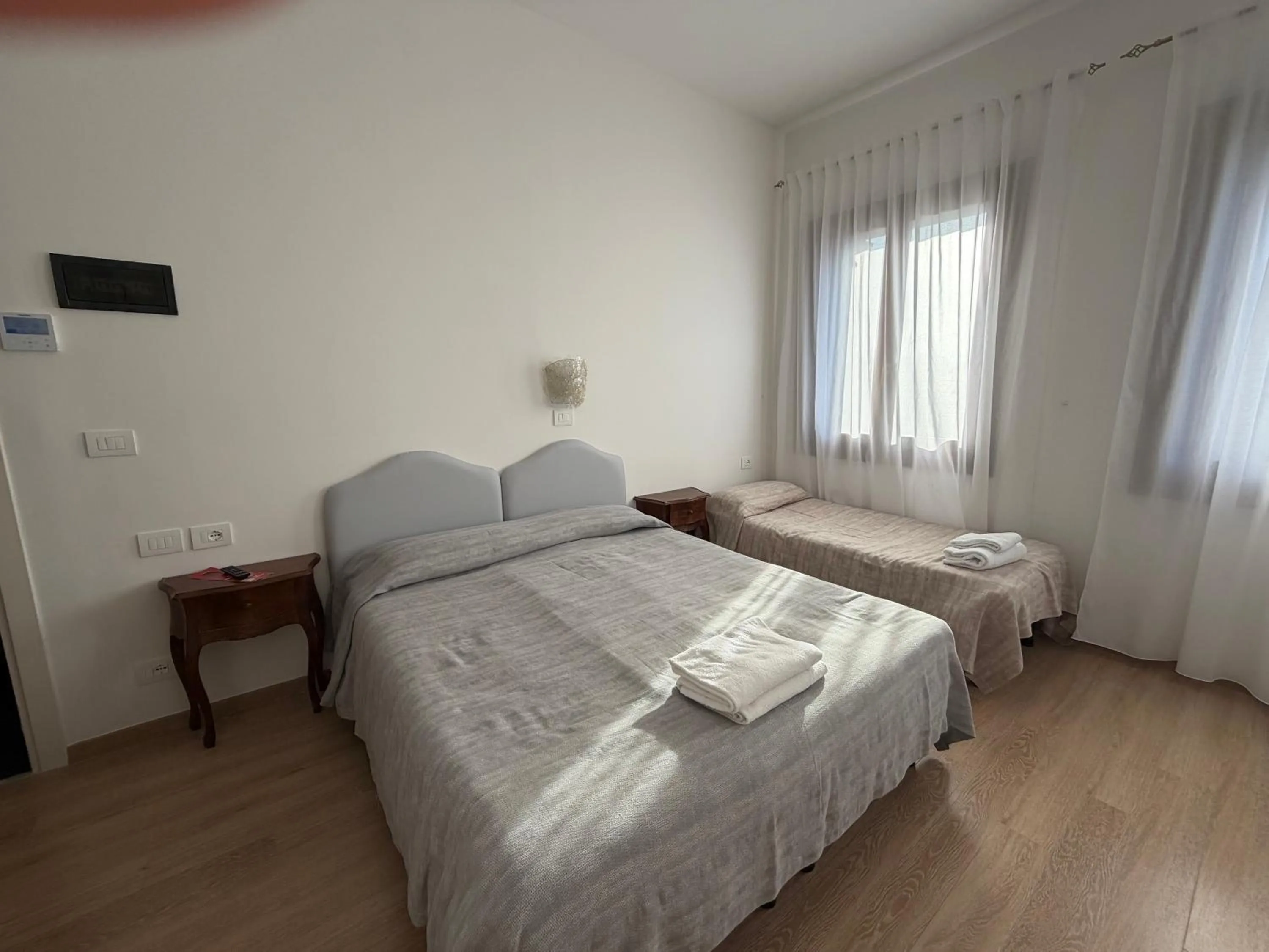 Bed in Hotel Cristallo