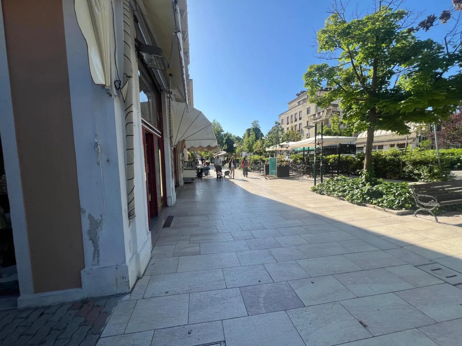 City view in Hotel Cristallo