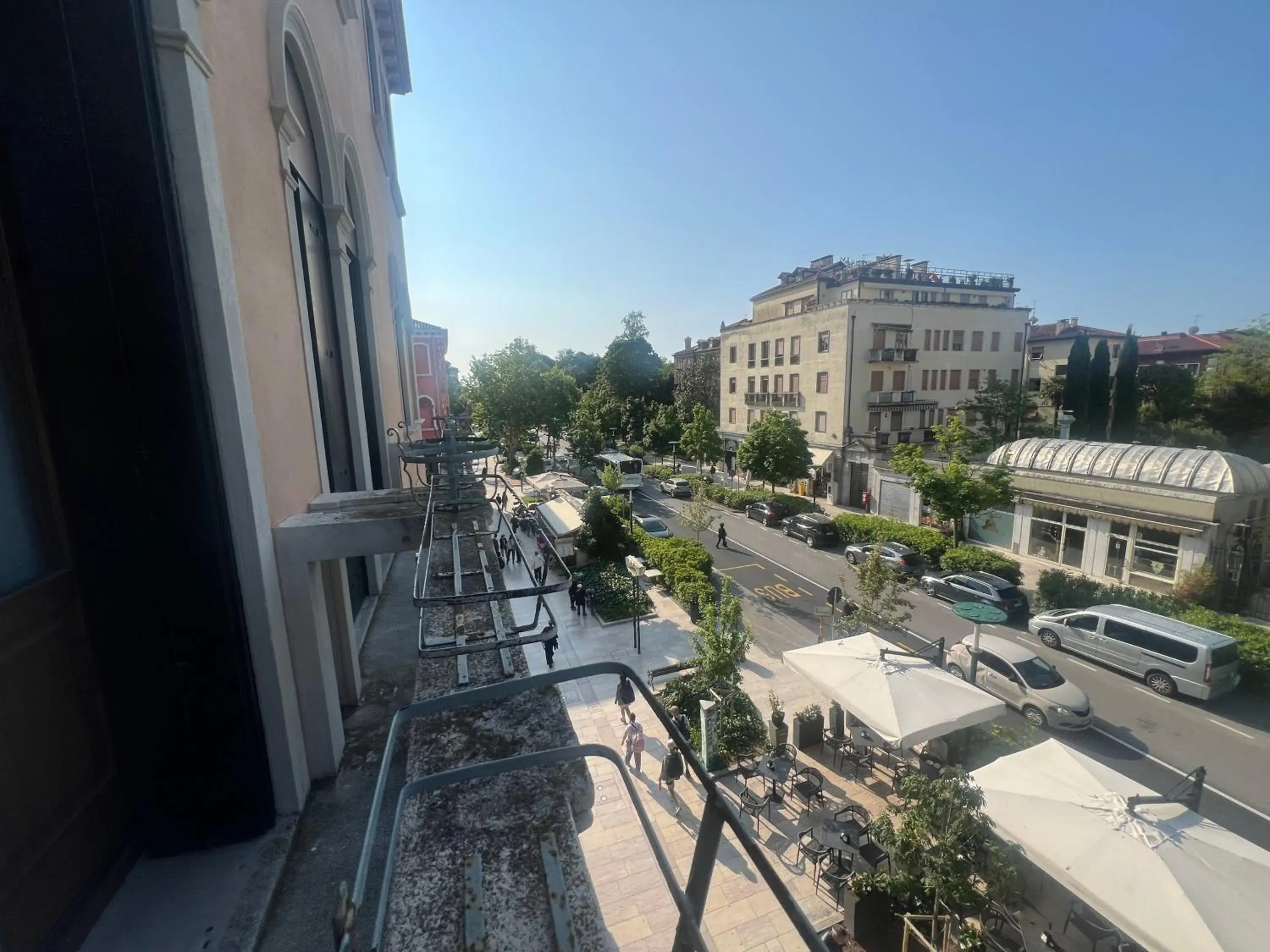 City view in Hotel Cristallo City view in Hotel Cristallo