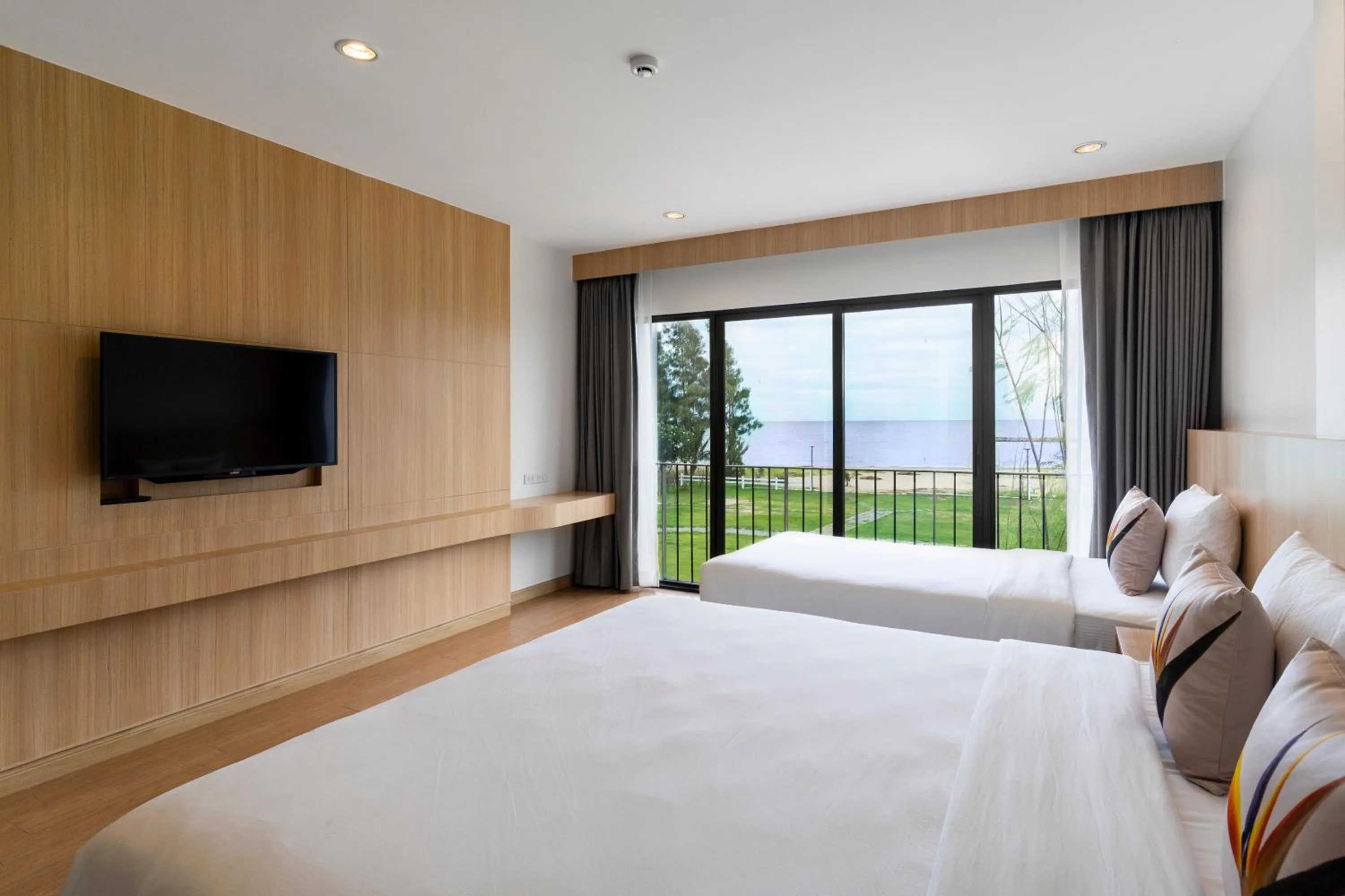 Photo of the whole room, Bed in HATCHAO HERITAGE BEACH FRONT RESORT