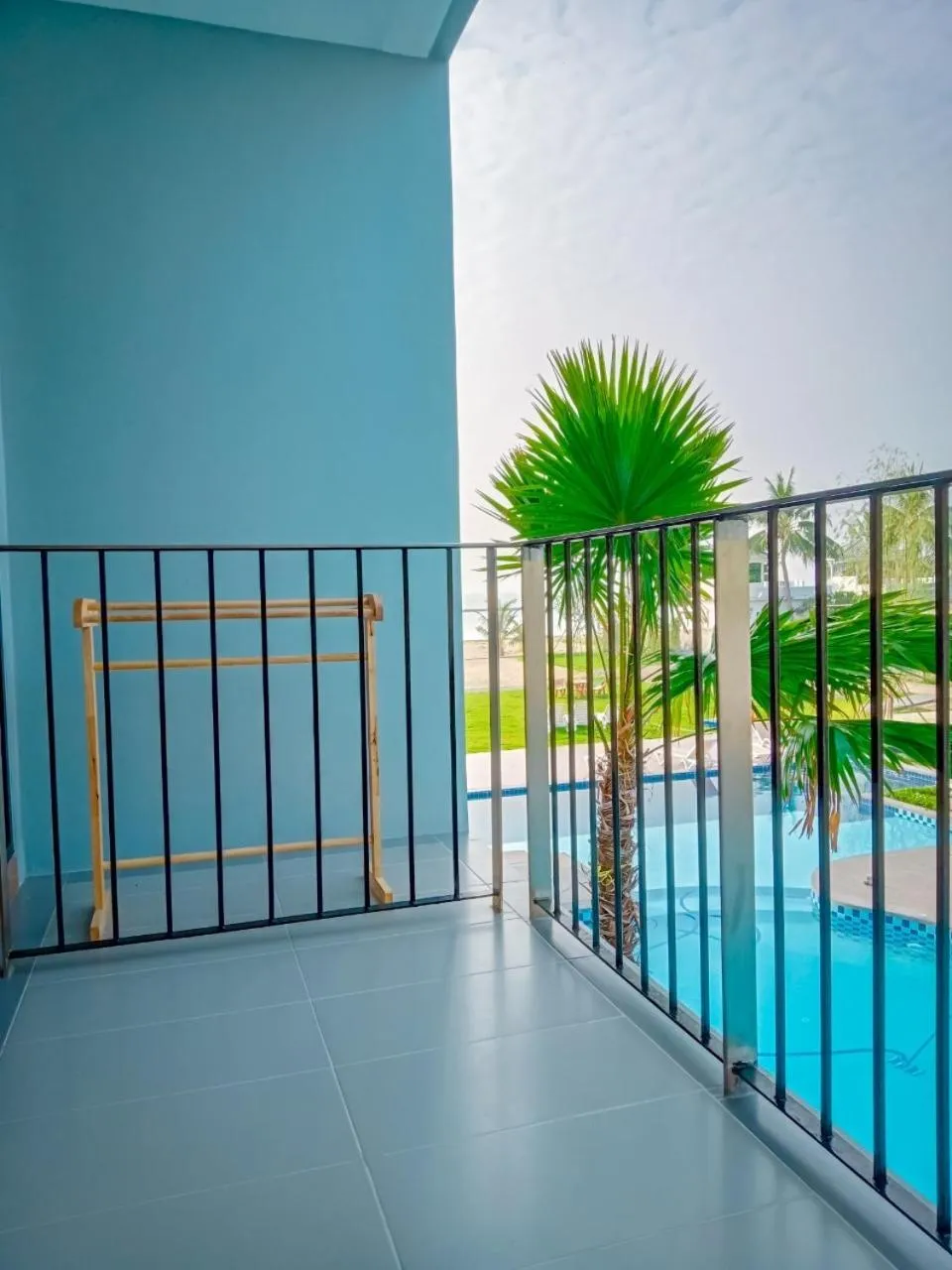 Pool view in HATCHAO HERITAGE BEACH FRONT RESORT