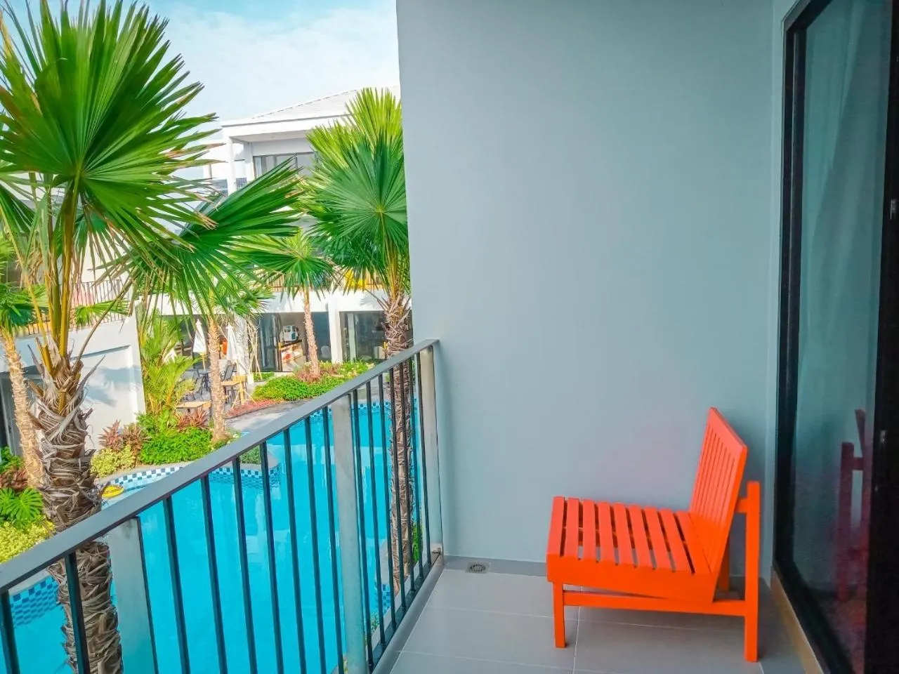 Pool view in HATCHAO HERITAGE BEACH FRONT RESORT