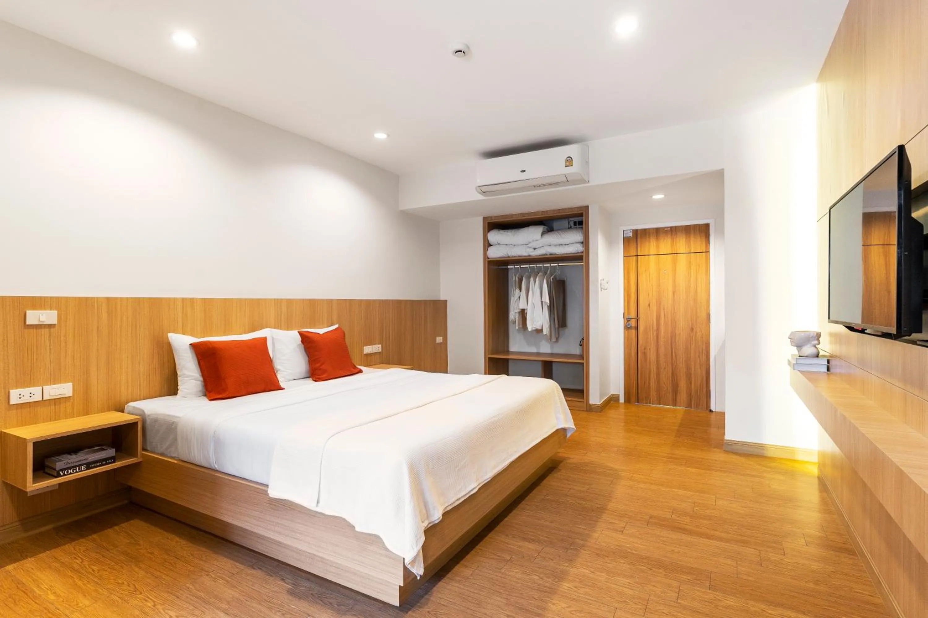 Bed in HATCHAO HERITAGE BEACH FRONT RESORT