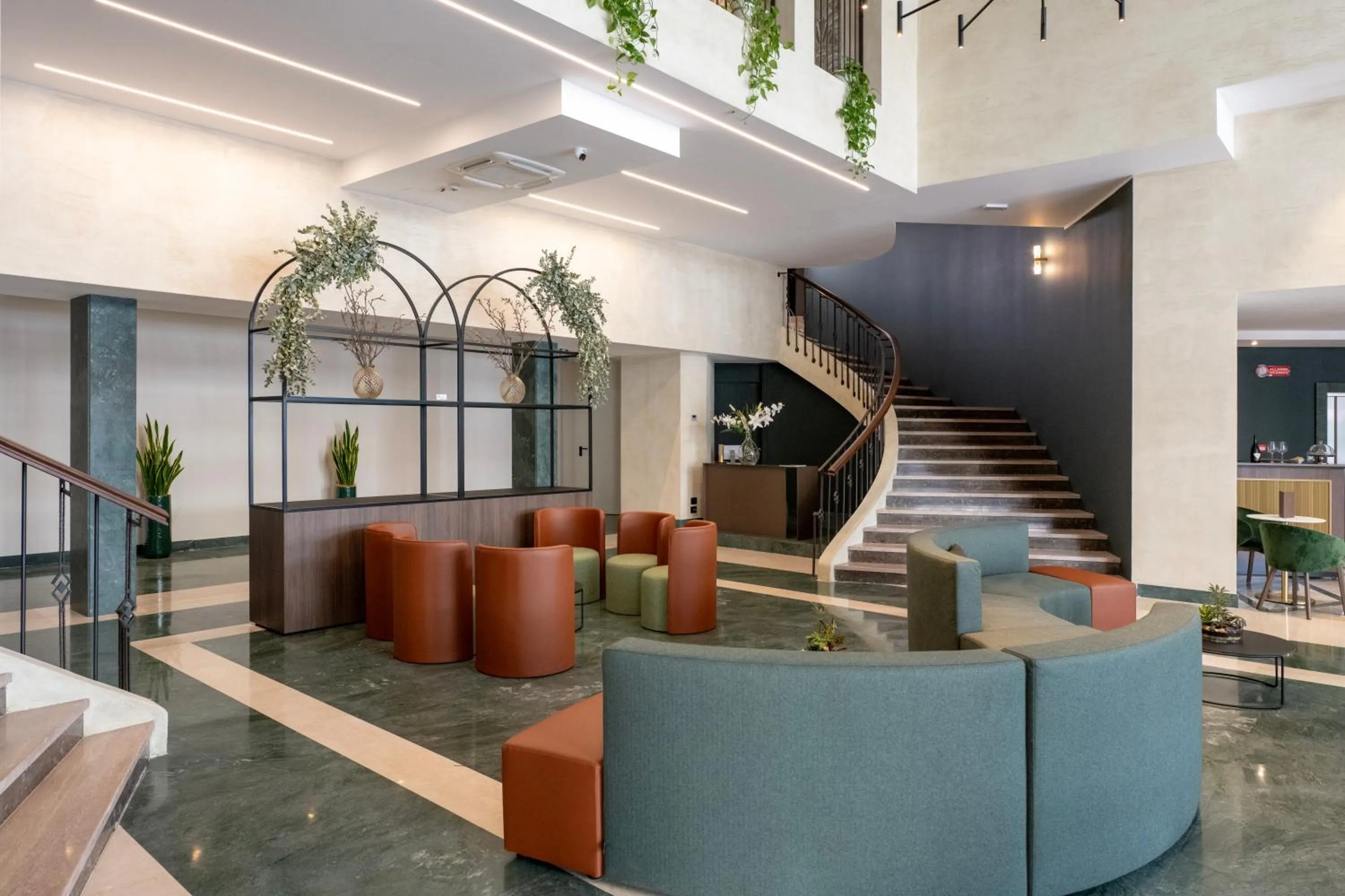 Lobby or reception in Hotel Carlton