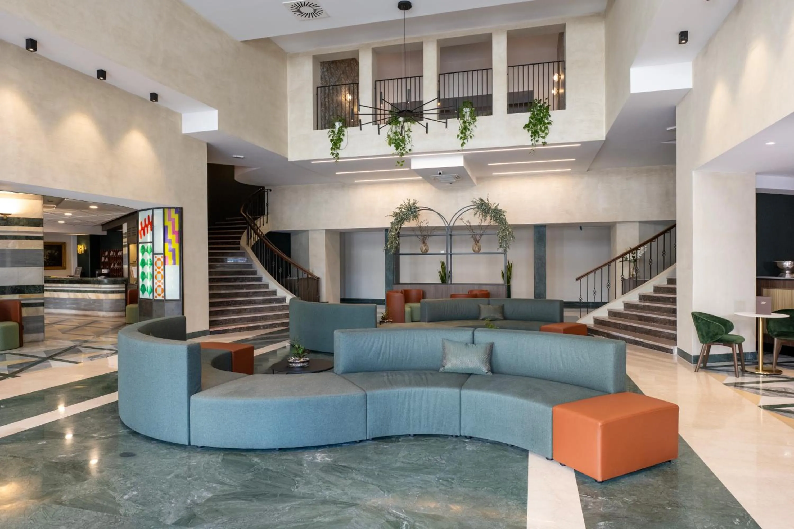 Lobby or reception in Hotel Carlton