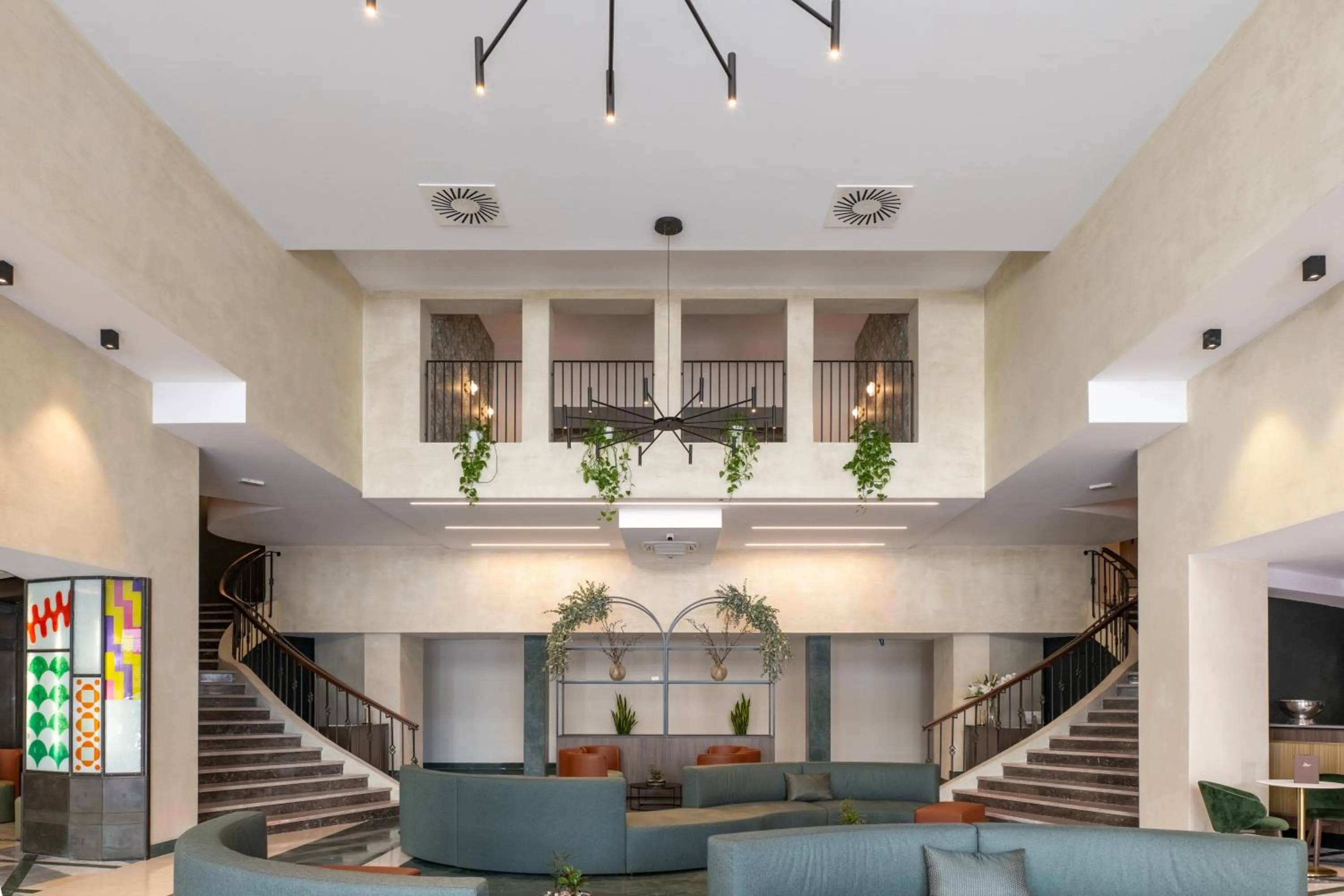 Lobby or reception in Hotel Carlton