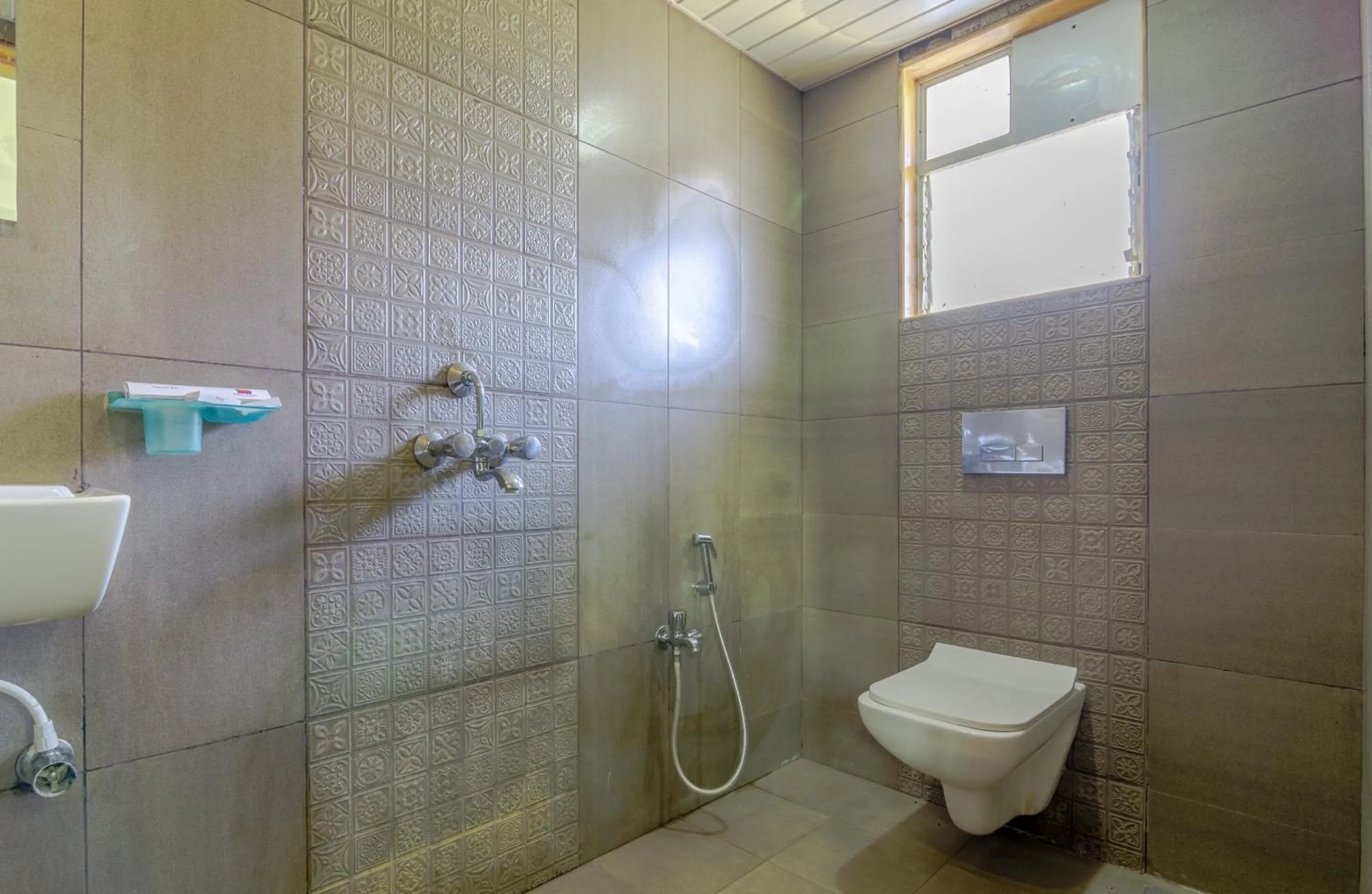 Bathroom in White House Beach Resort, Nagaon