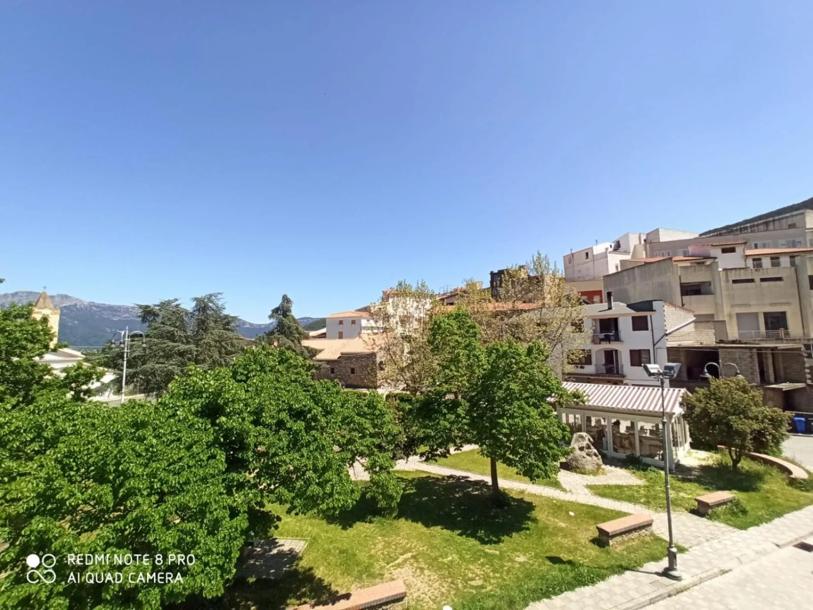 Natural landscape in bed and breakfast Murales Orgosolo