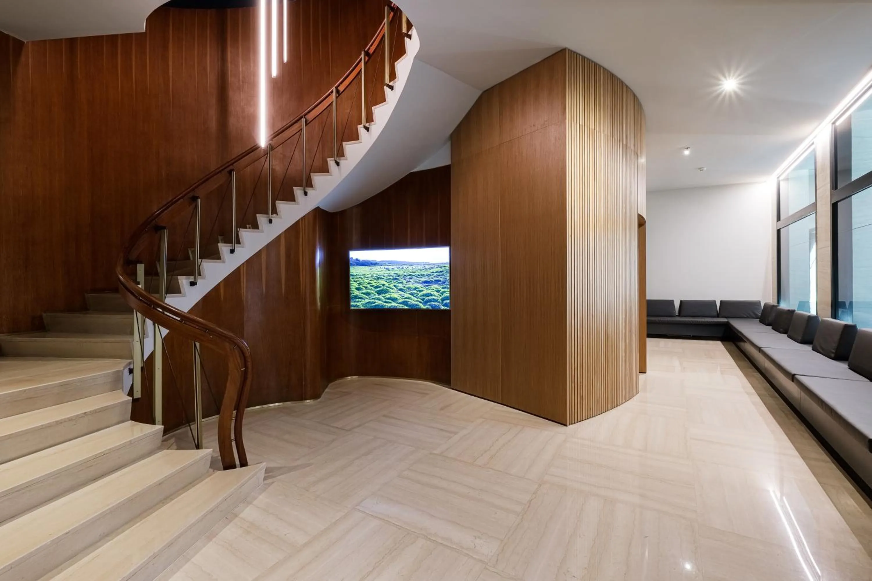 Lobby or reception in Hotel Touring