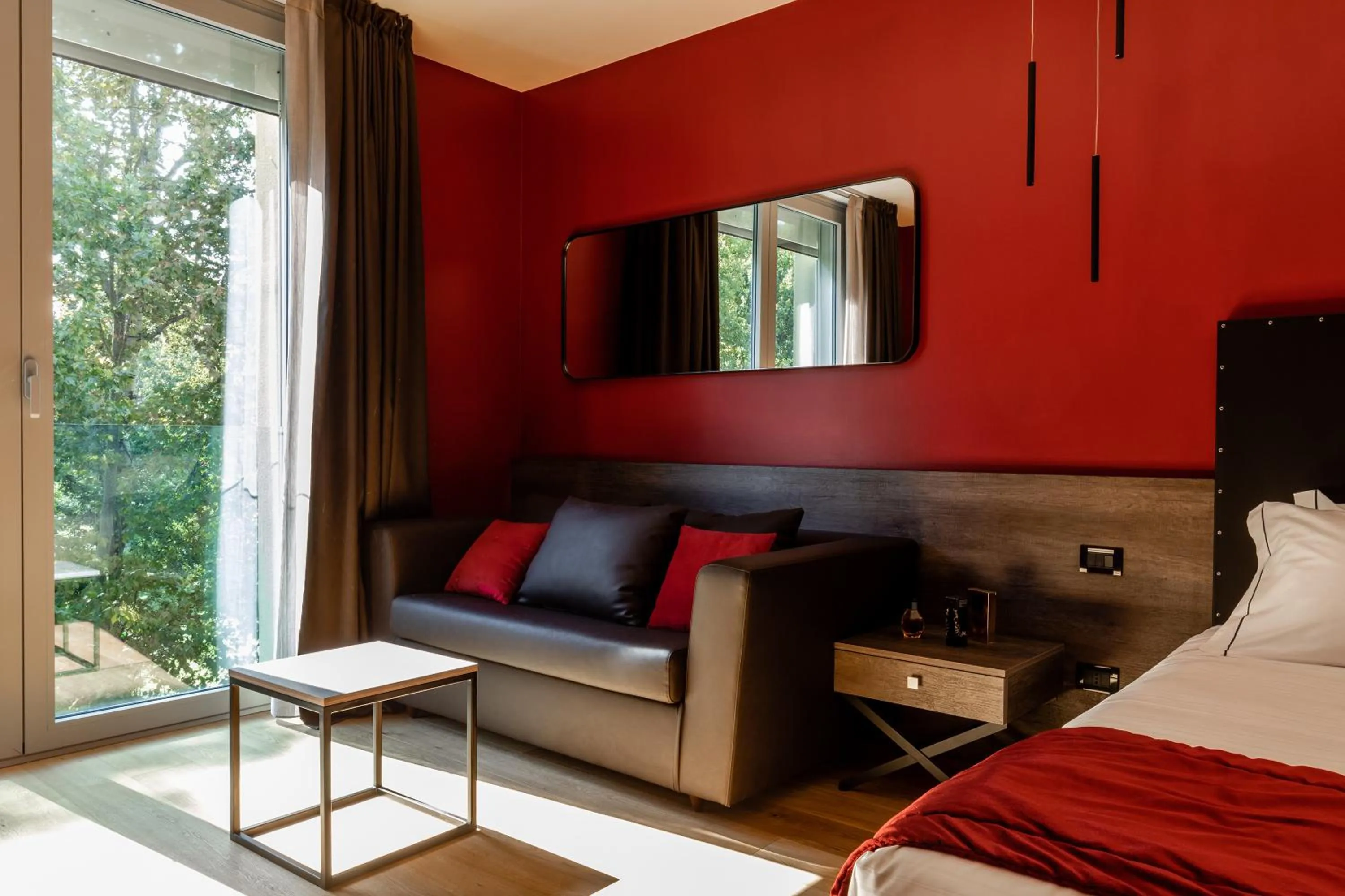 Living room, Bed in Anusca Palace Hotel