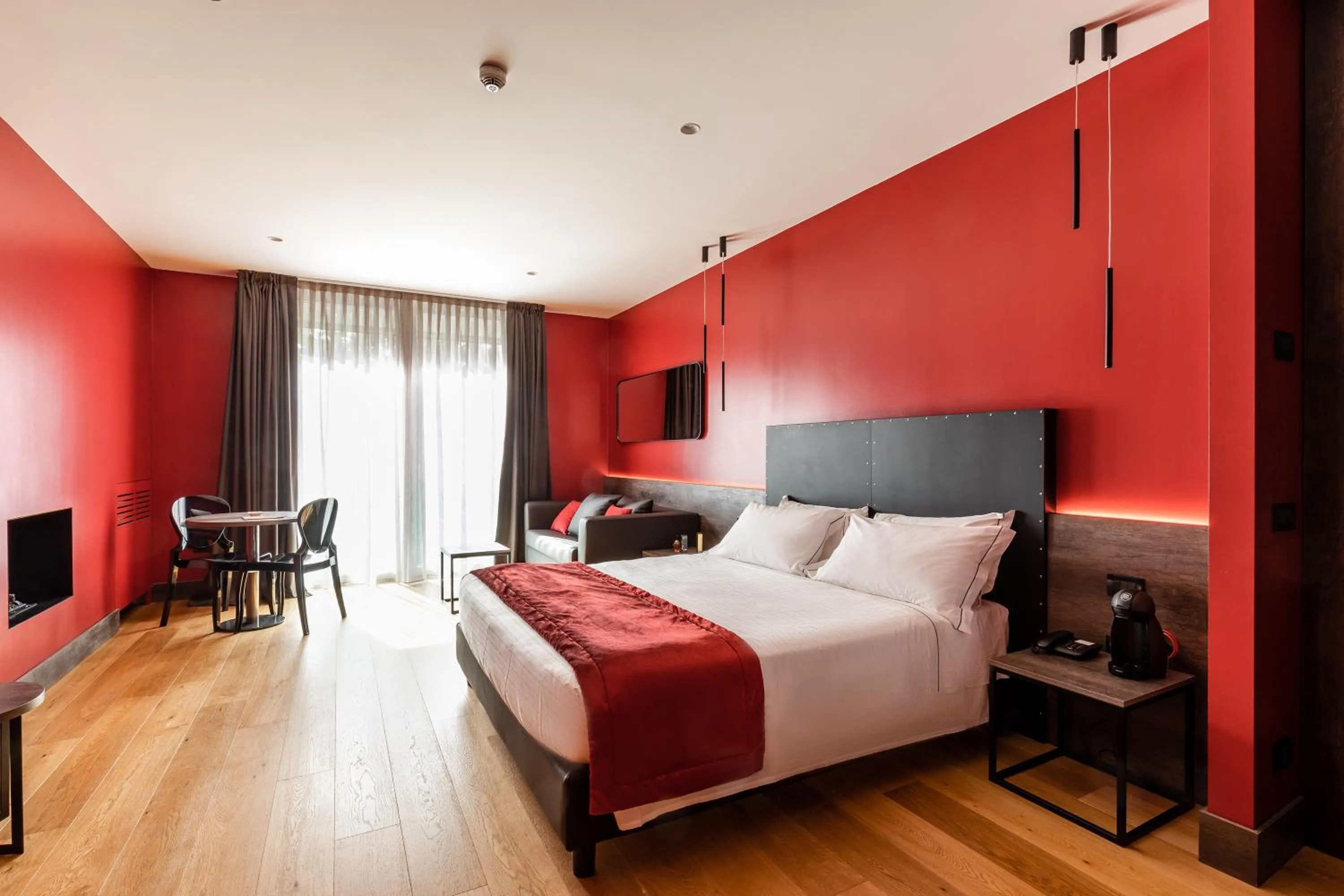 Bed in Anusca Palace Hotel