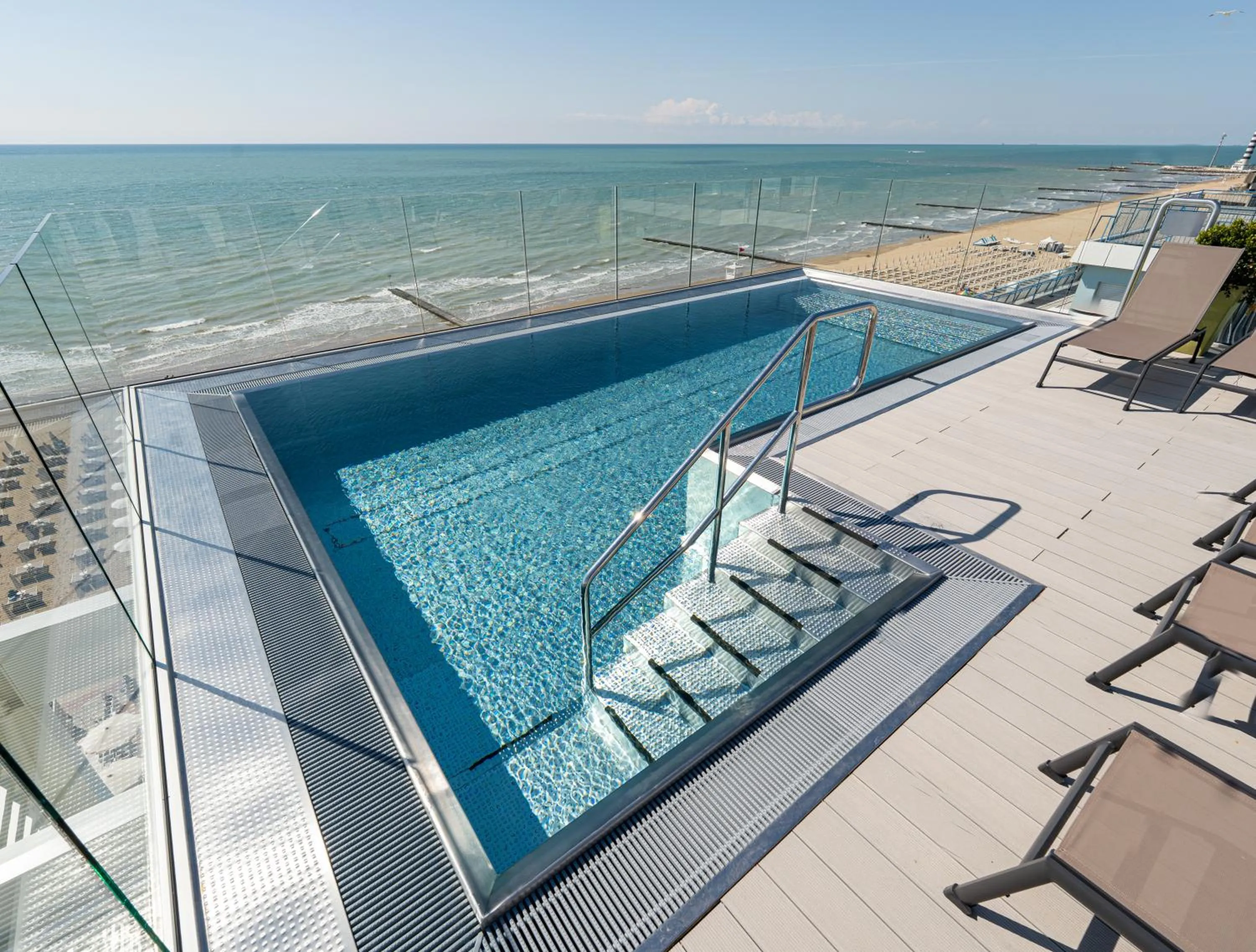 Balcony/Terrace in Victoria Frontemare Beach & Spa Hotel Jesolo